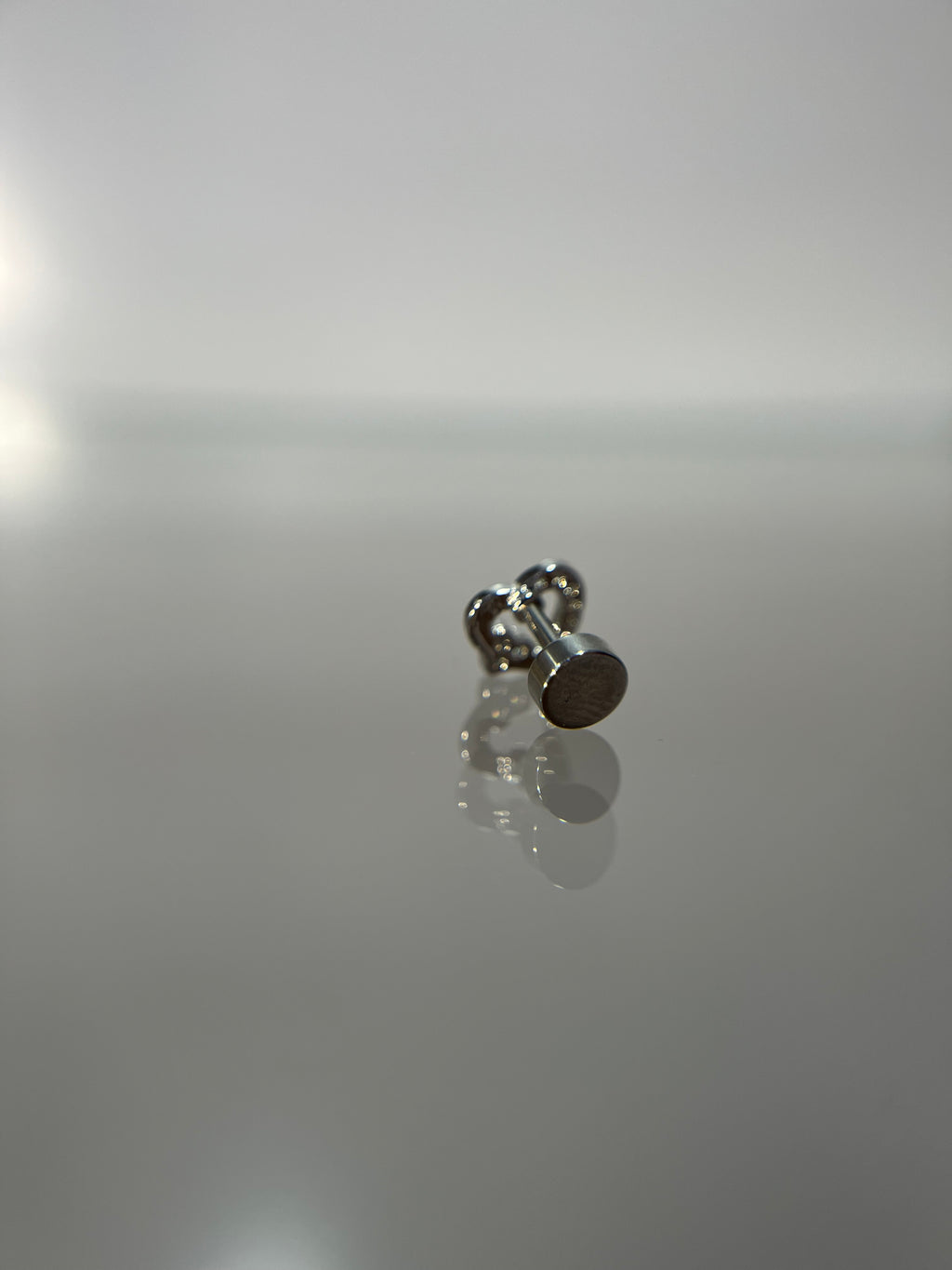Piercings corazón (cierre plano)