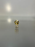 Piercings flor (cierre esfera)