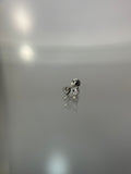 Piercings corazón doble (cierre plano)
