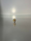 Piercing diamantes (cierre esfera)