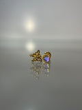 Piercings mariposa(cierre esfera)