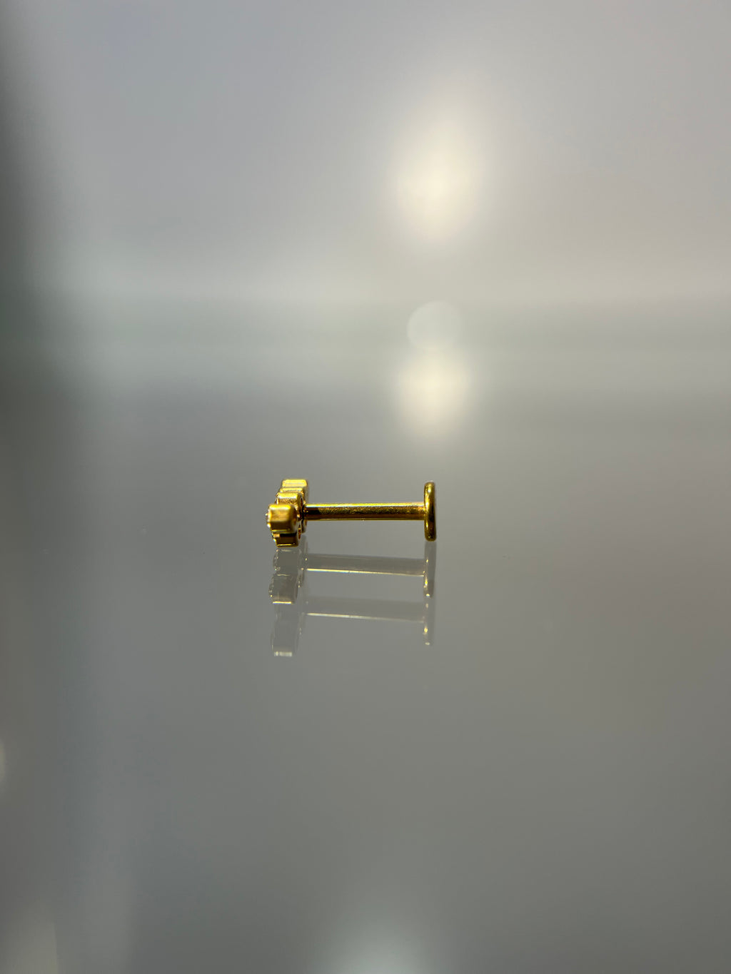 Piercings corazón (cierre plano)