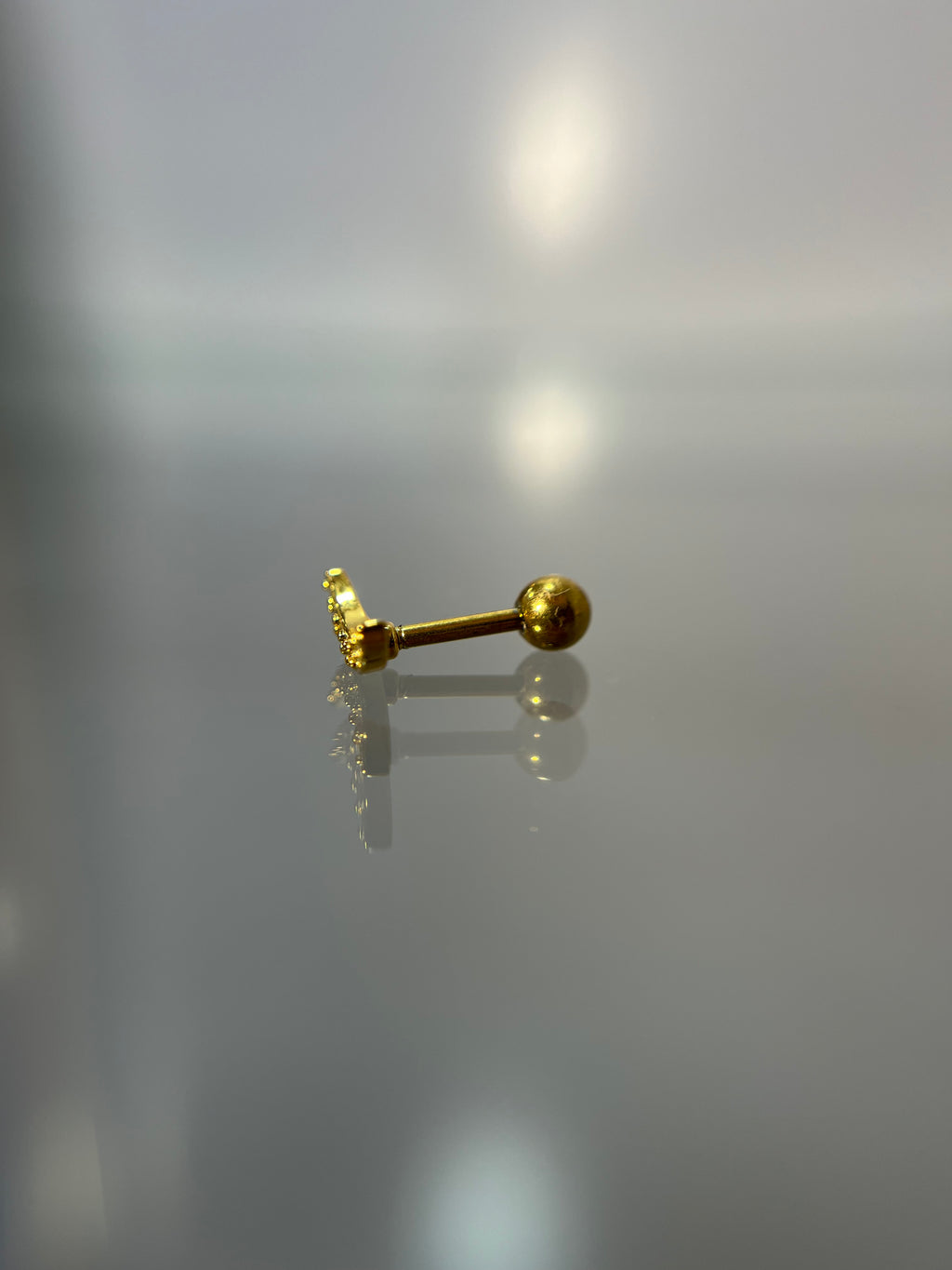 Piercings media luna (cierre esfera)
