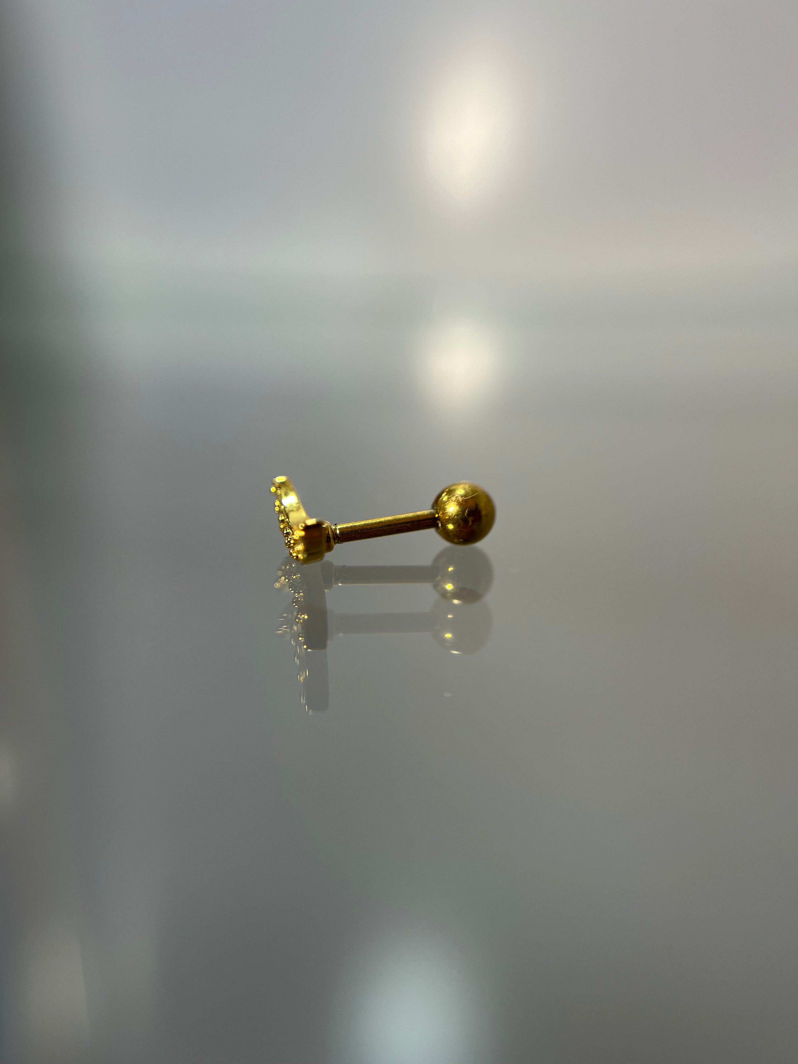Piercings media luna (cierre esfera)