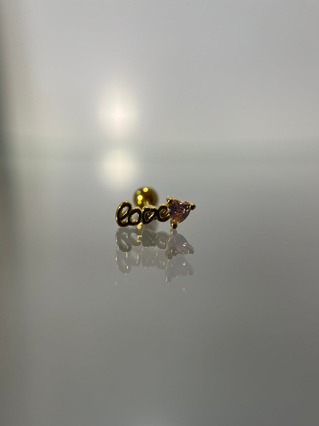 Piercings Love (cierre esfera)