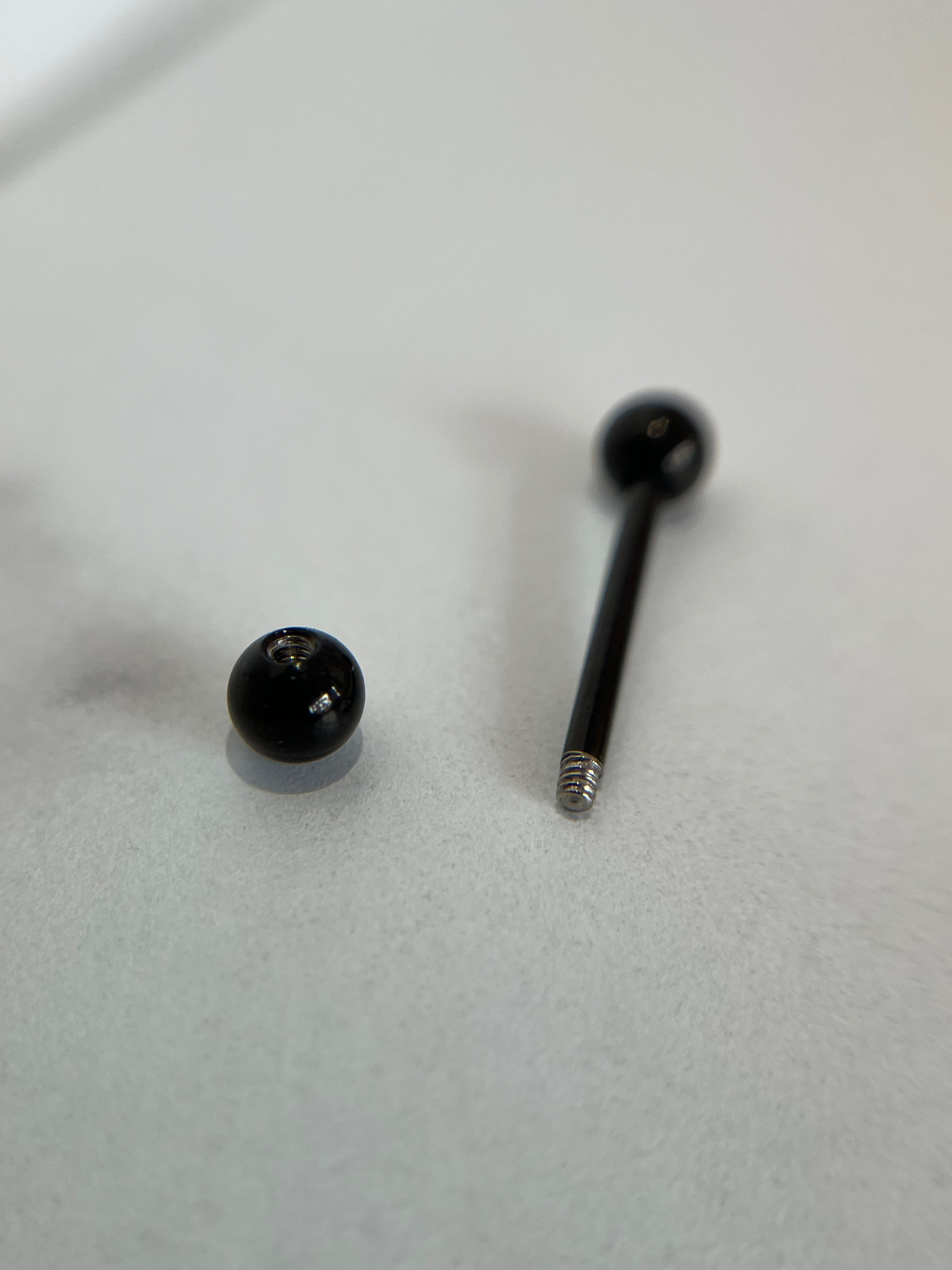 Piercings pezones esfera