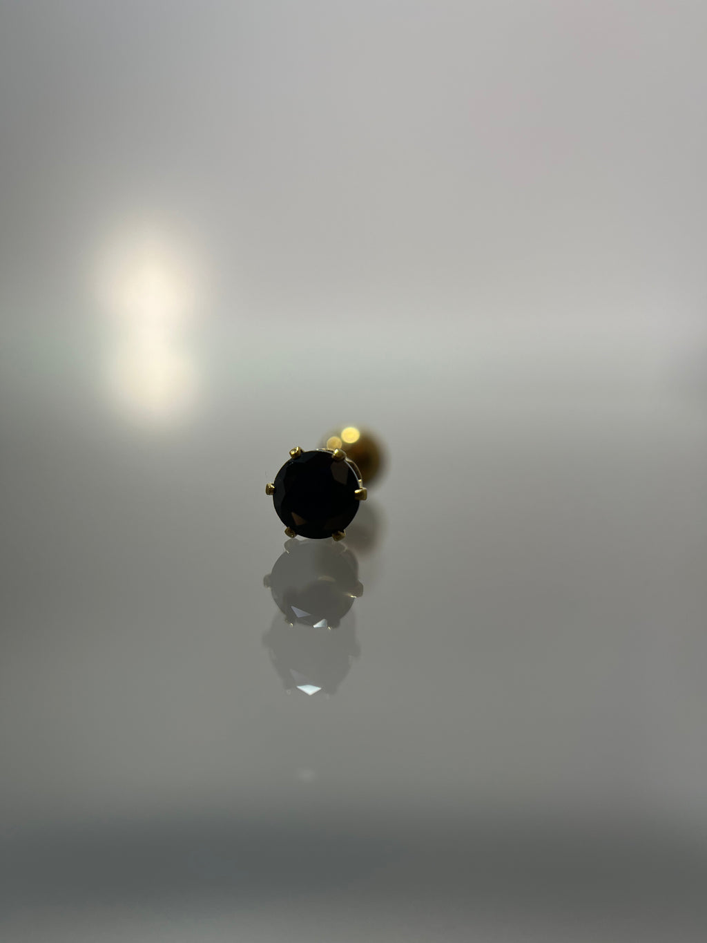 Piercings brillo mediano (cierre esfera)