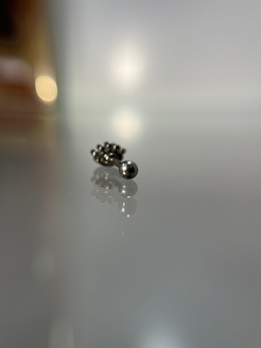 Piercings ojo diamante (cierre esfera)