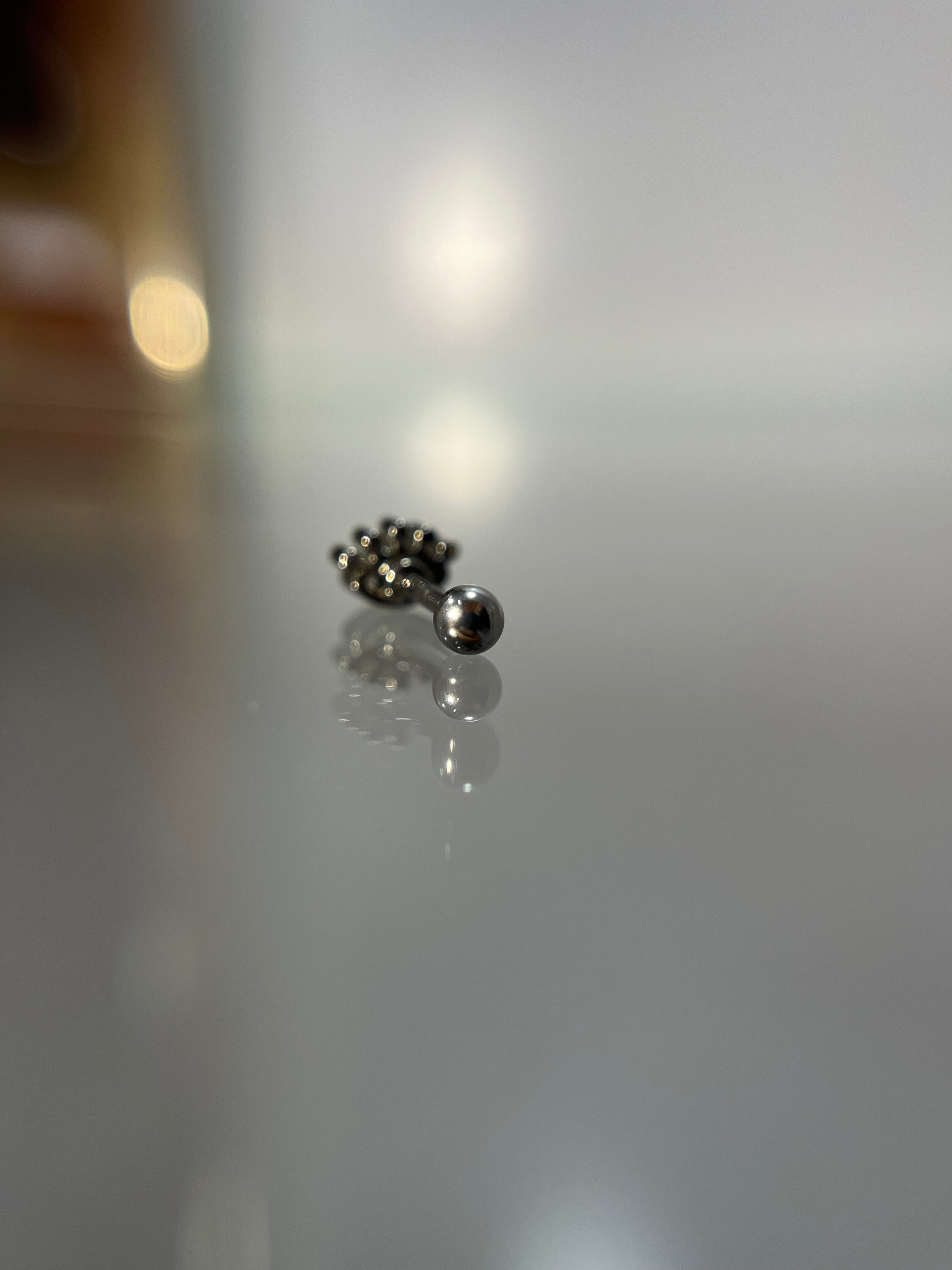 Piercings ojo diamante (cierre esfera)