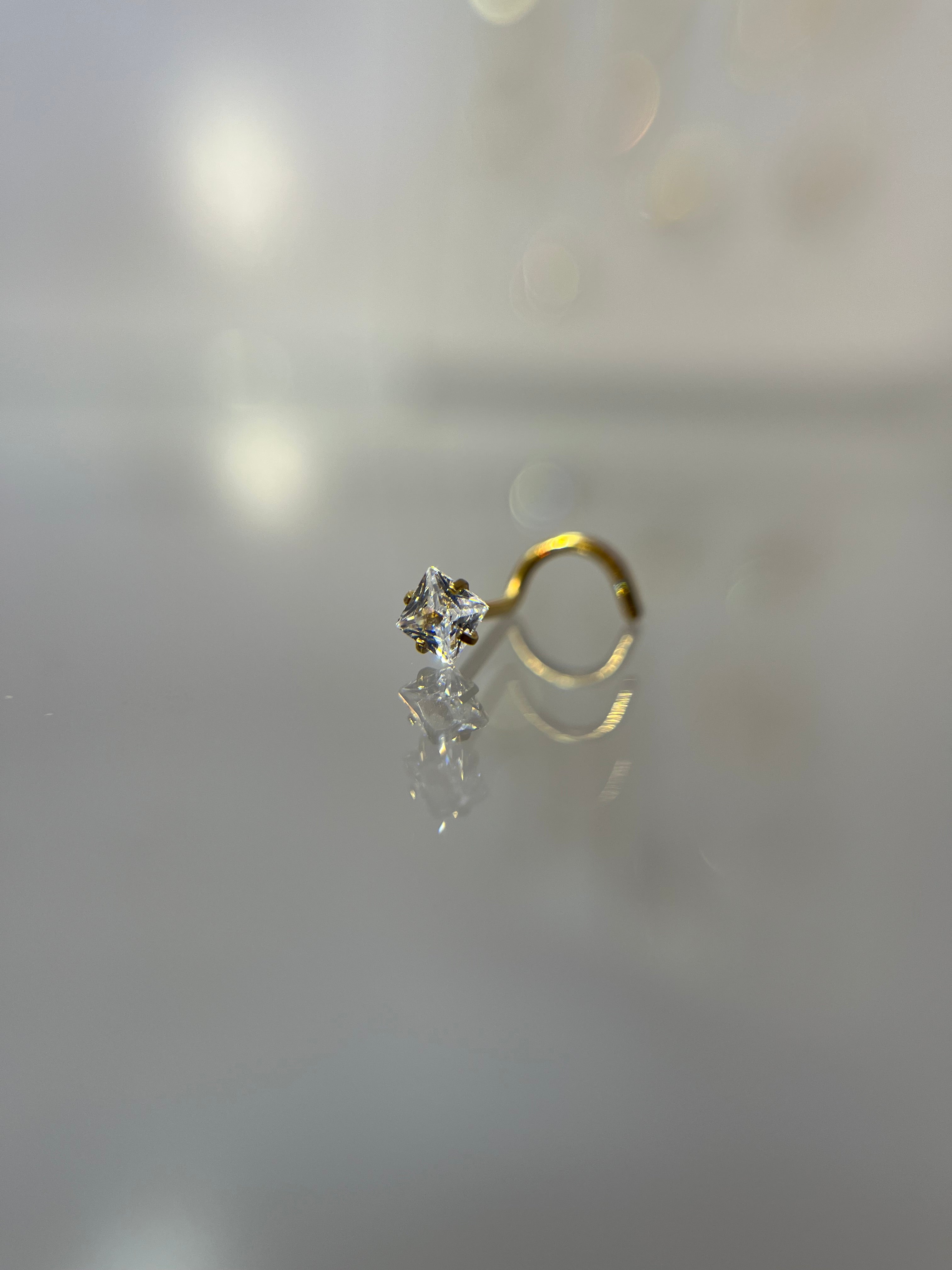 Piercings Nostril diamante
