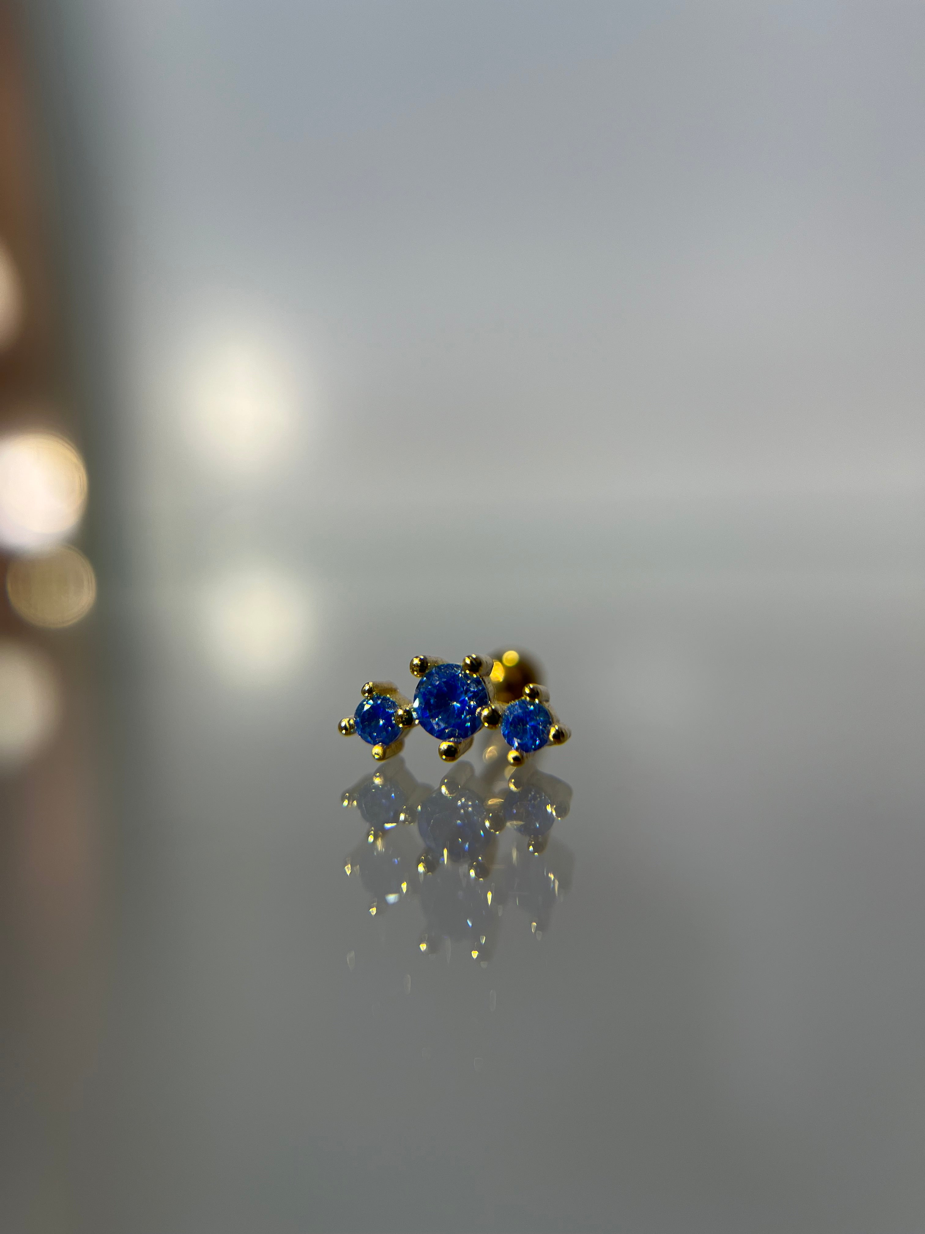 Piercings brillos (cierre esfera)