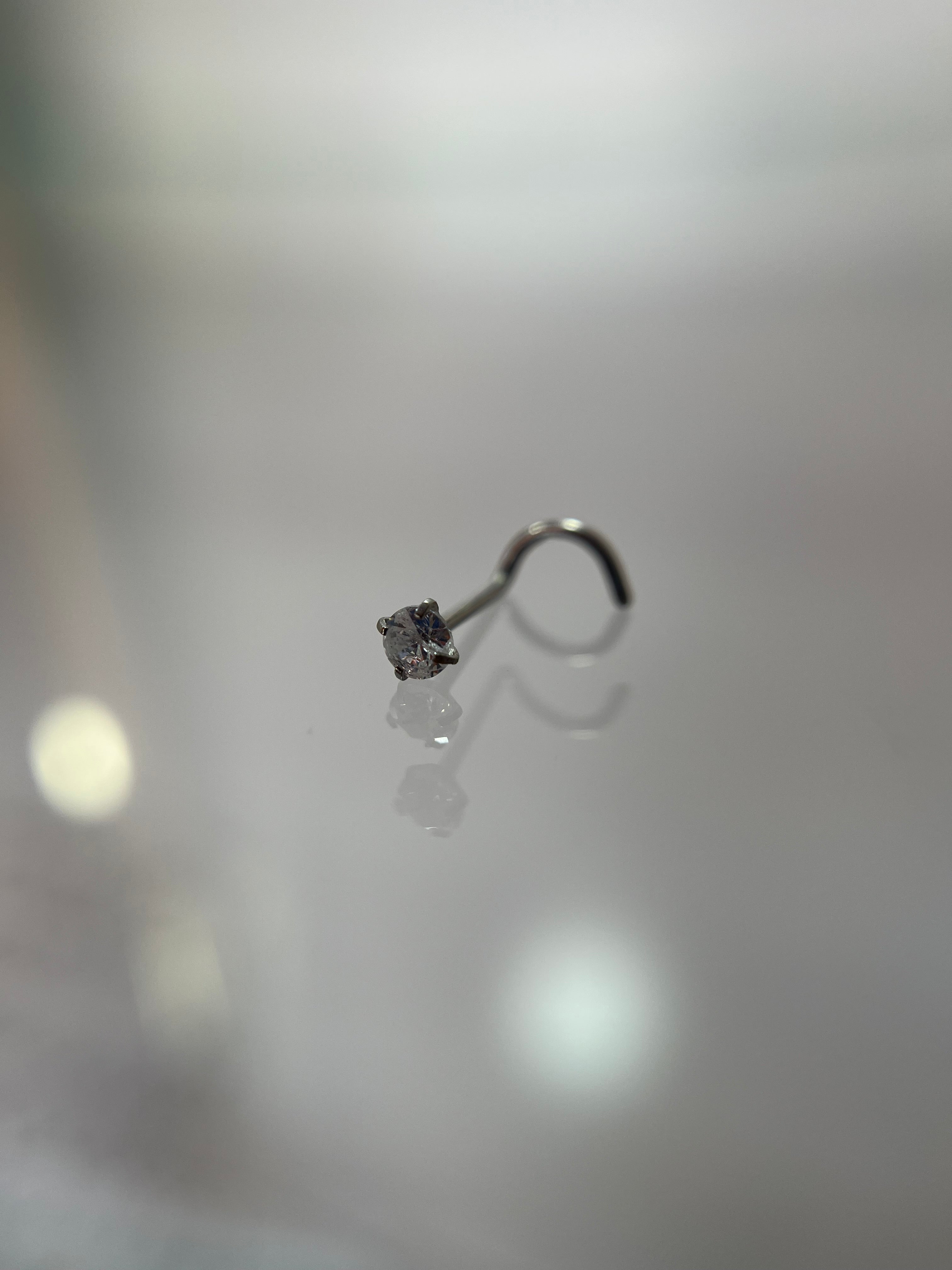 Piercings Nostril brillo