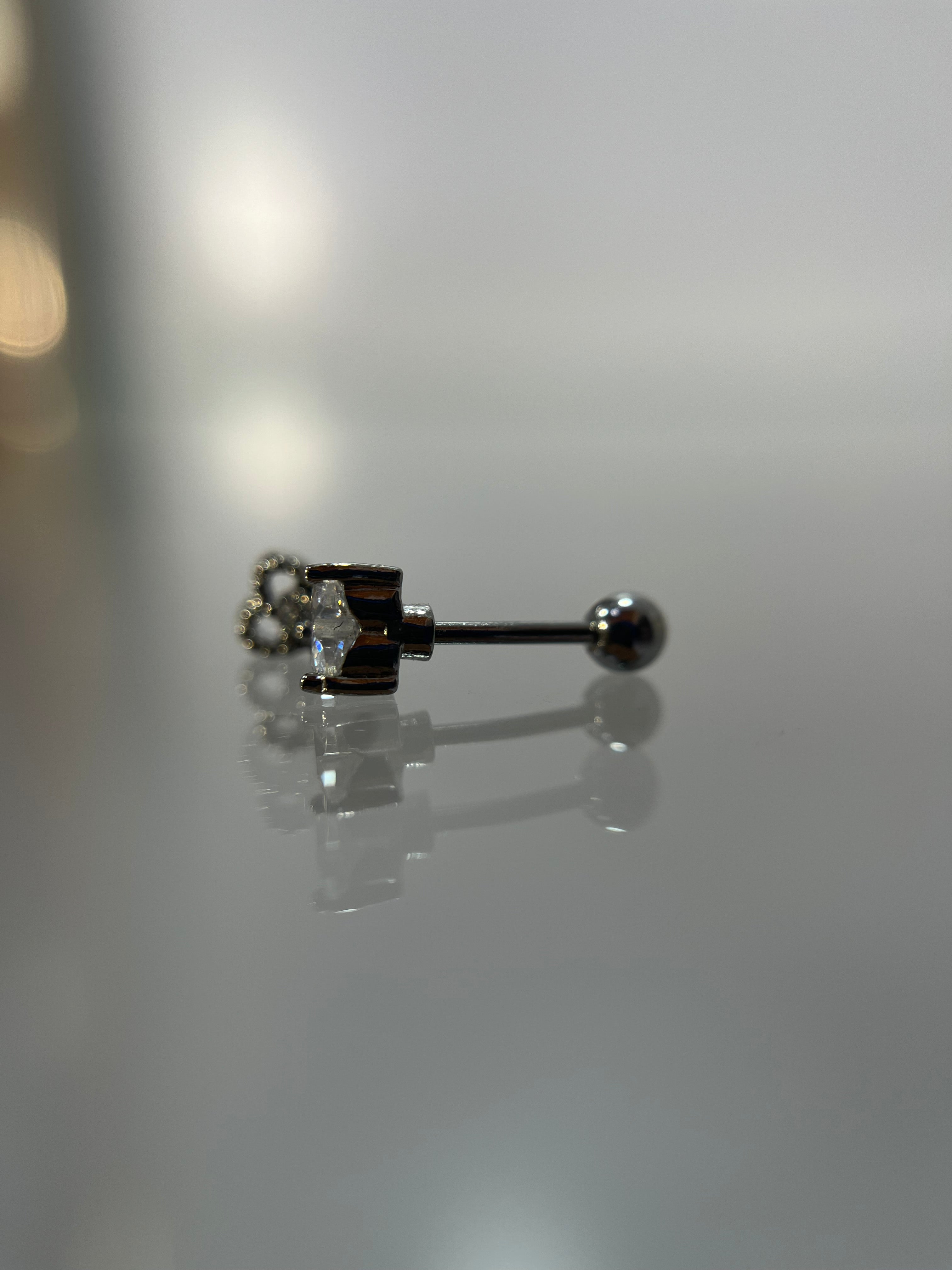 Piercings corazón doble