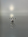 Piercings flor lotus (cierre esfera)