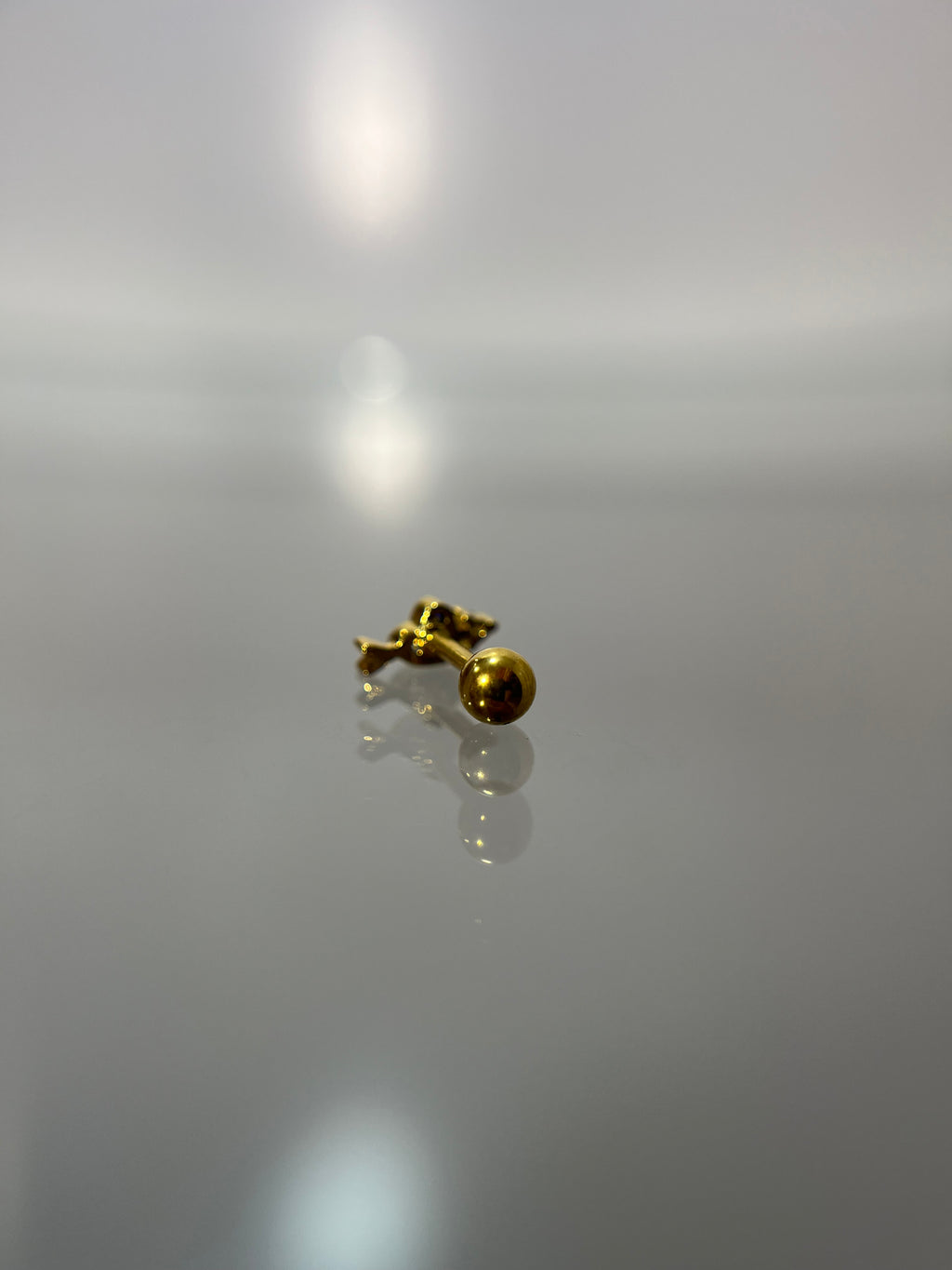 Piercings corazón (cierre esfera)