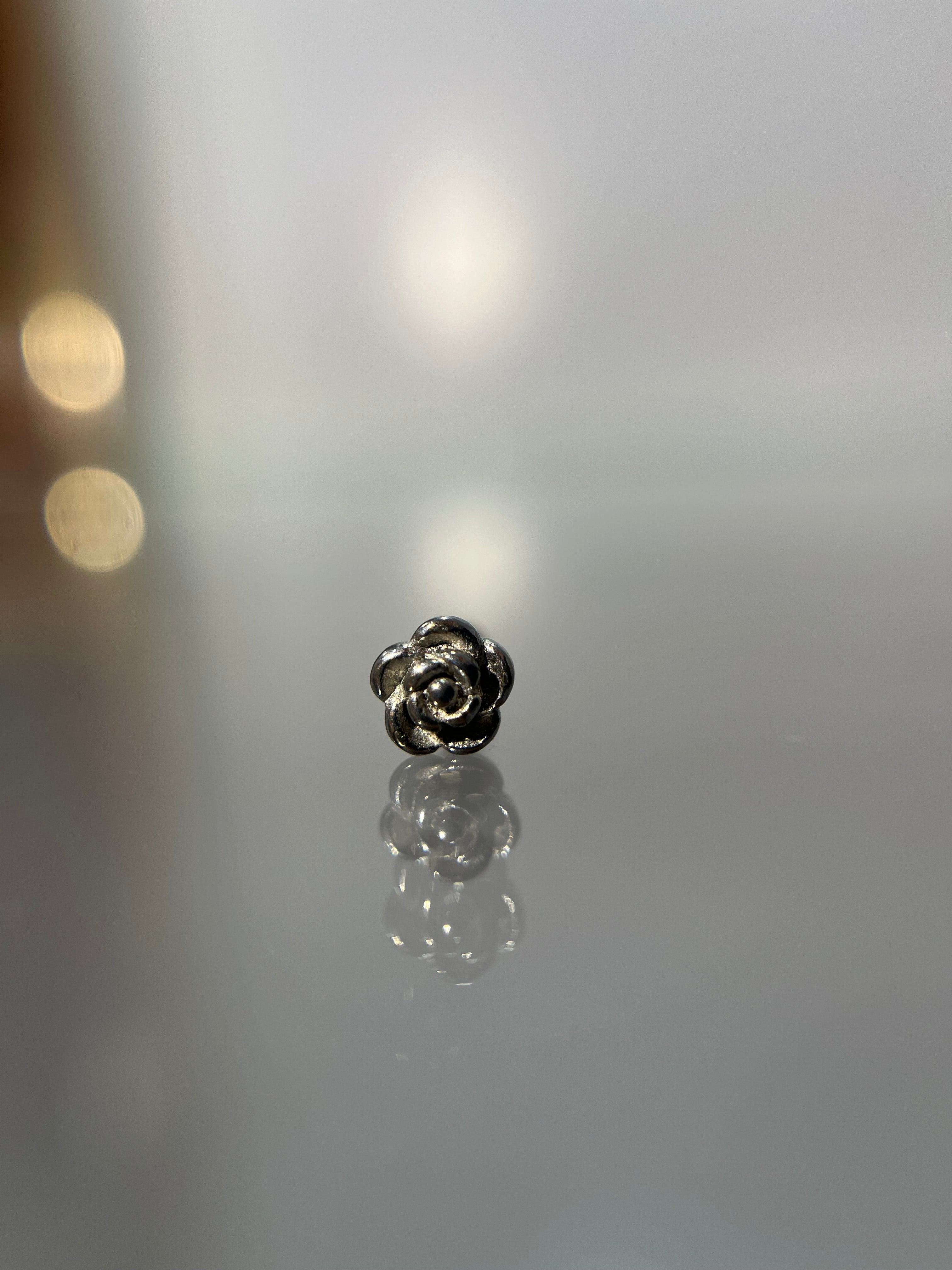 Piercings rosa (cierre esfera)