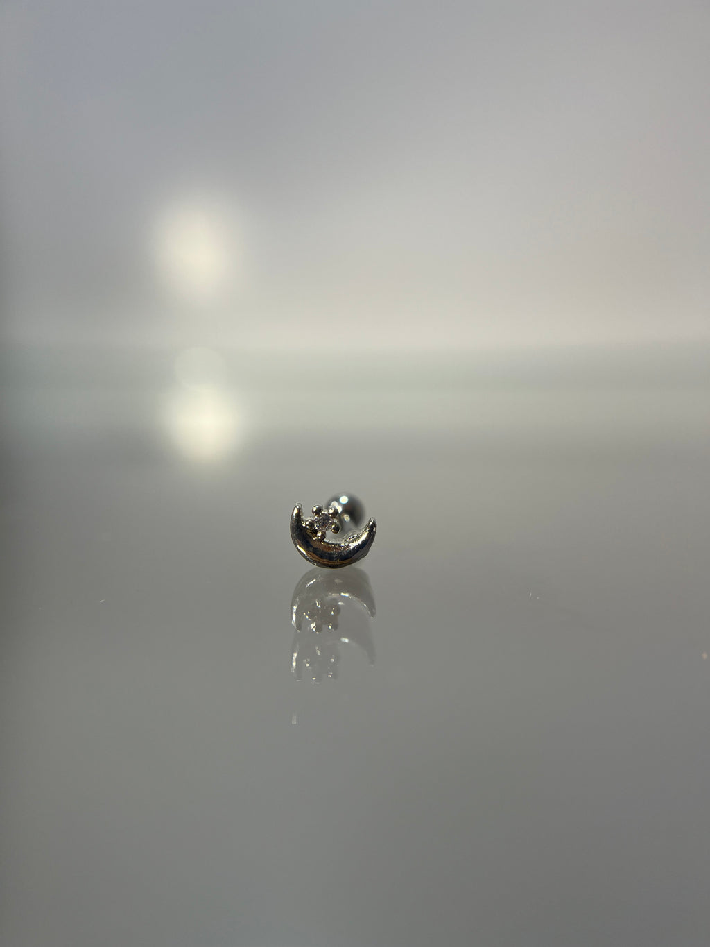 Piercings luna (cierre esfera)