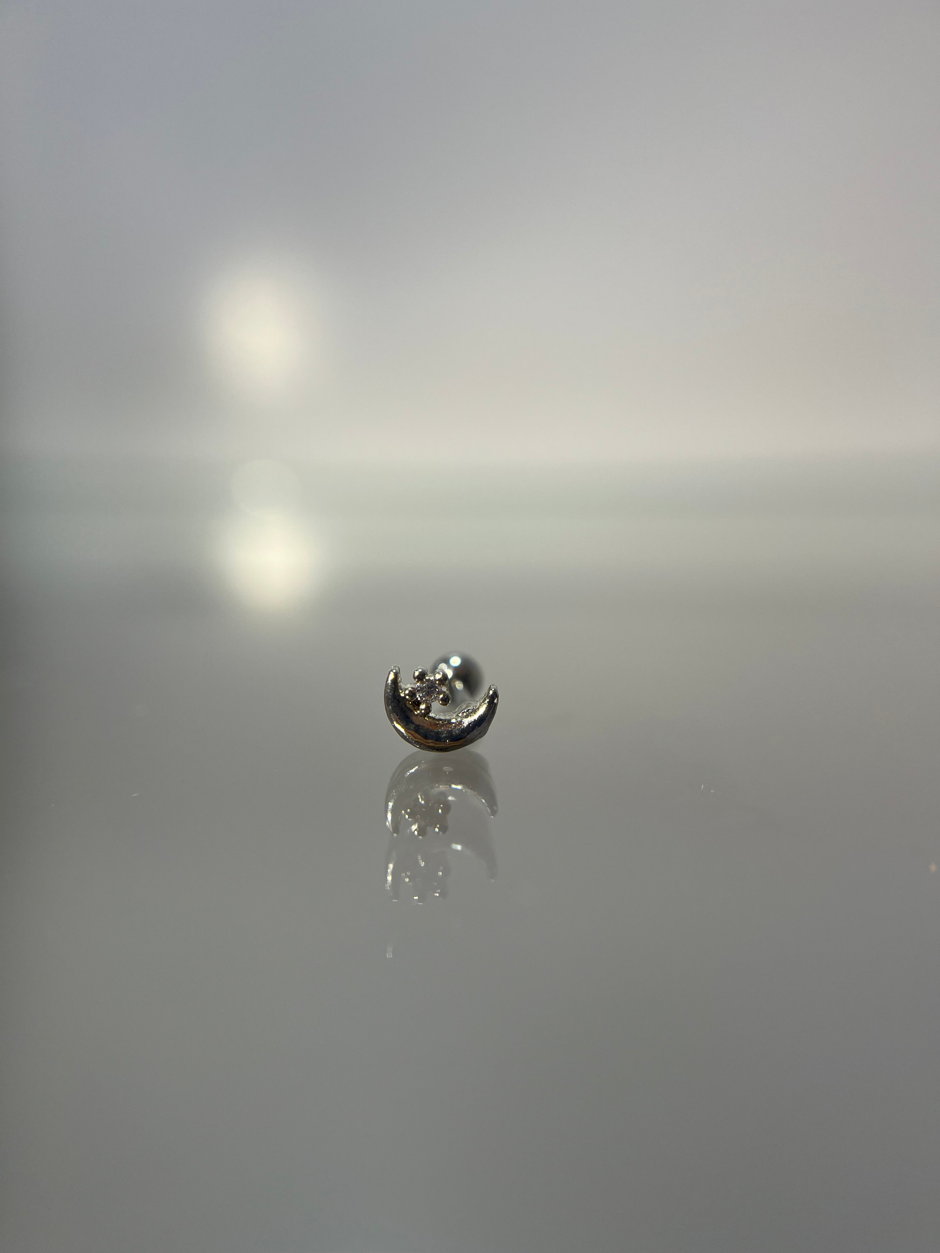 Piercings luna (cierre esfera)