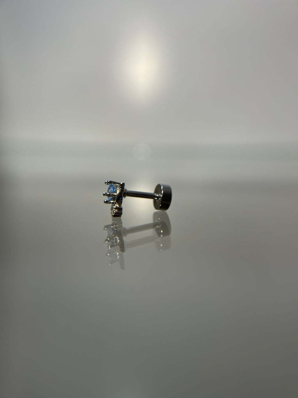 Piercings estrella (cierre plano)