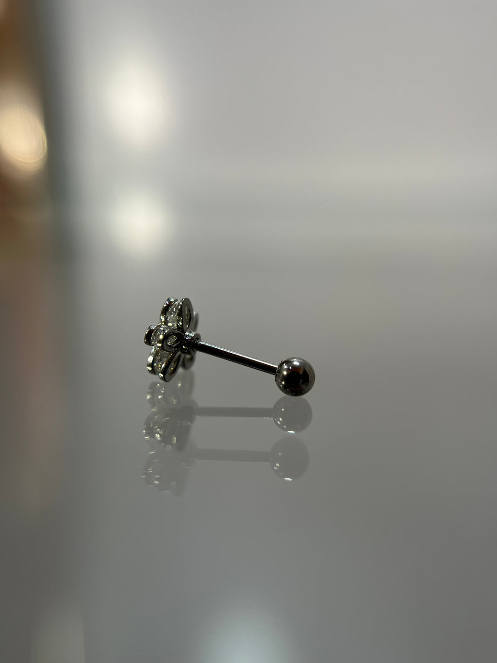 Piercings margarita (cierre esfera)