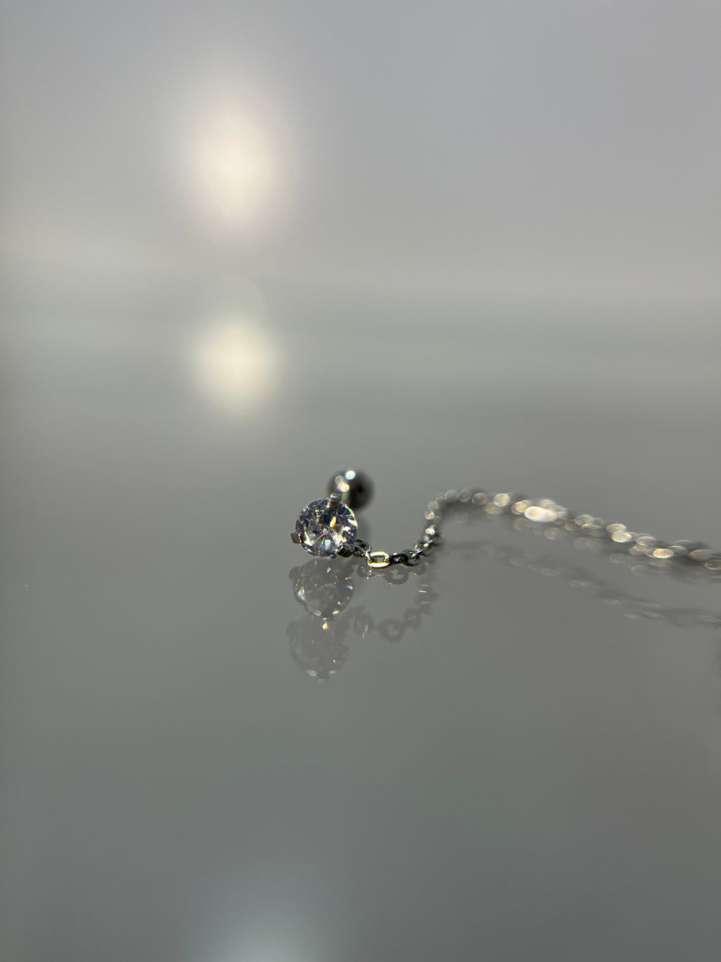 Piercings colgante loto (cierre esfera)
