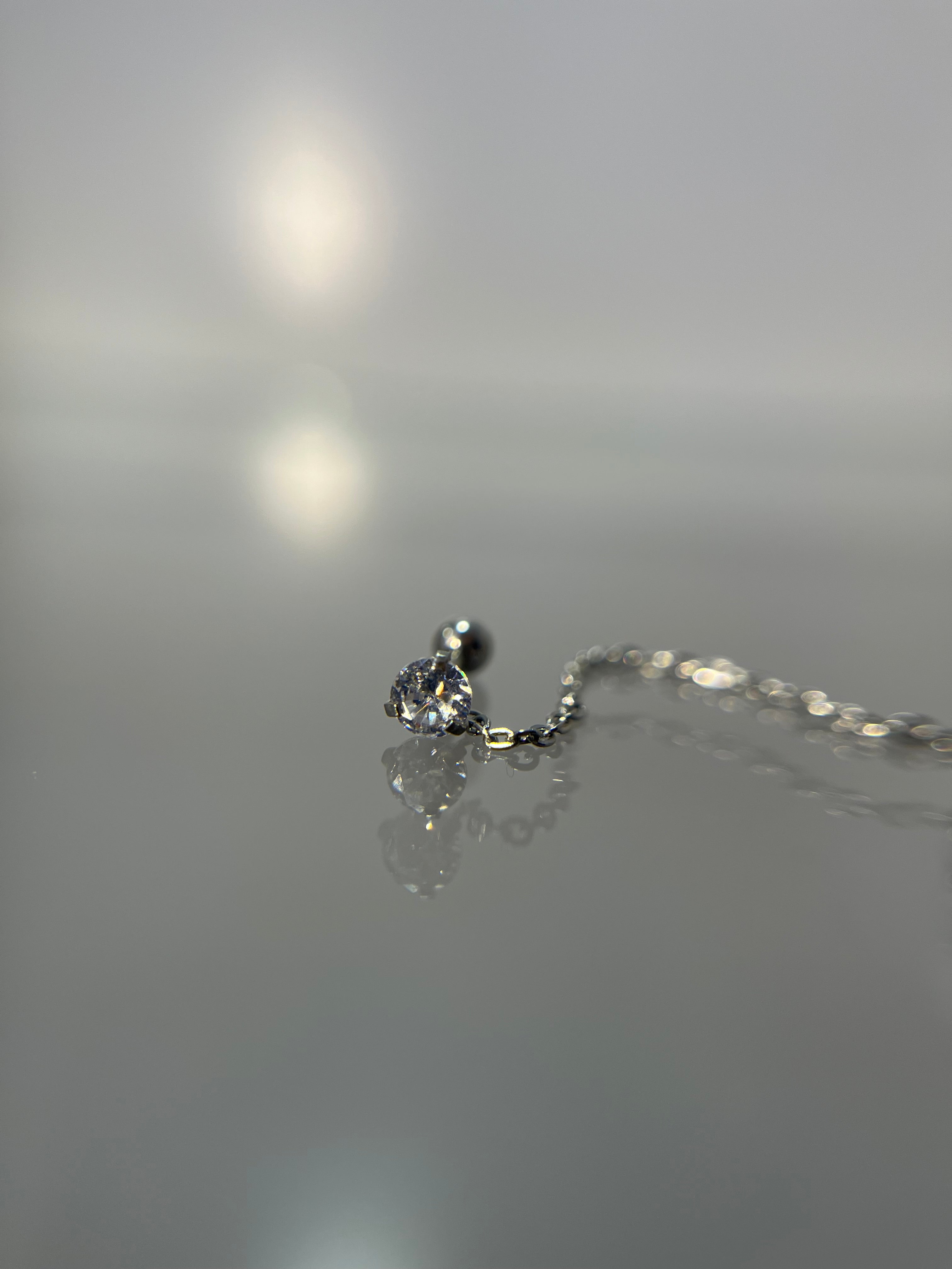 Piercings colgante loto (cierre esfera)