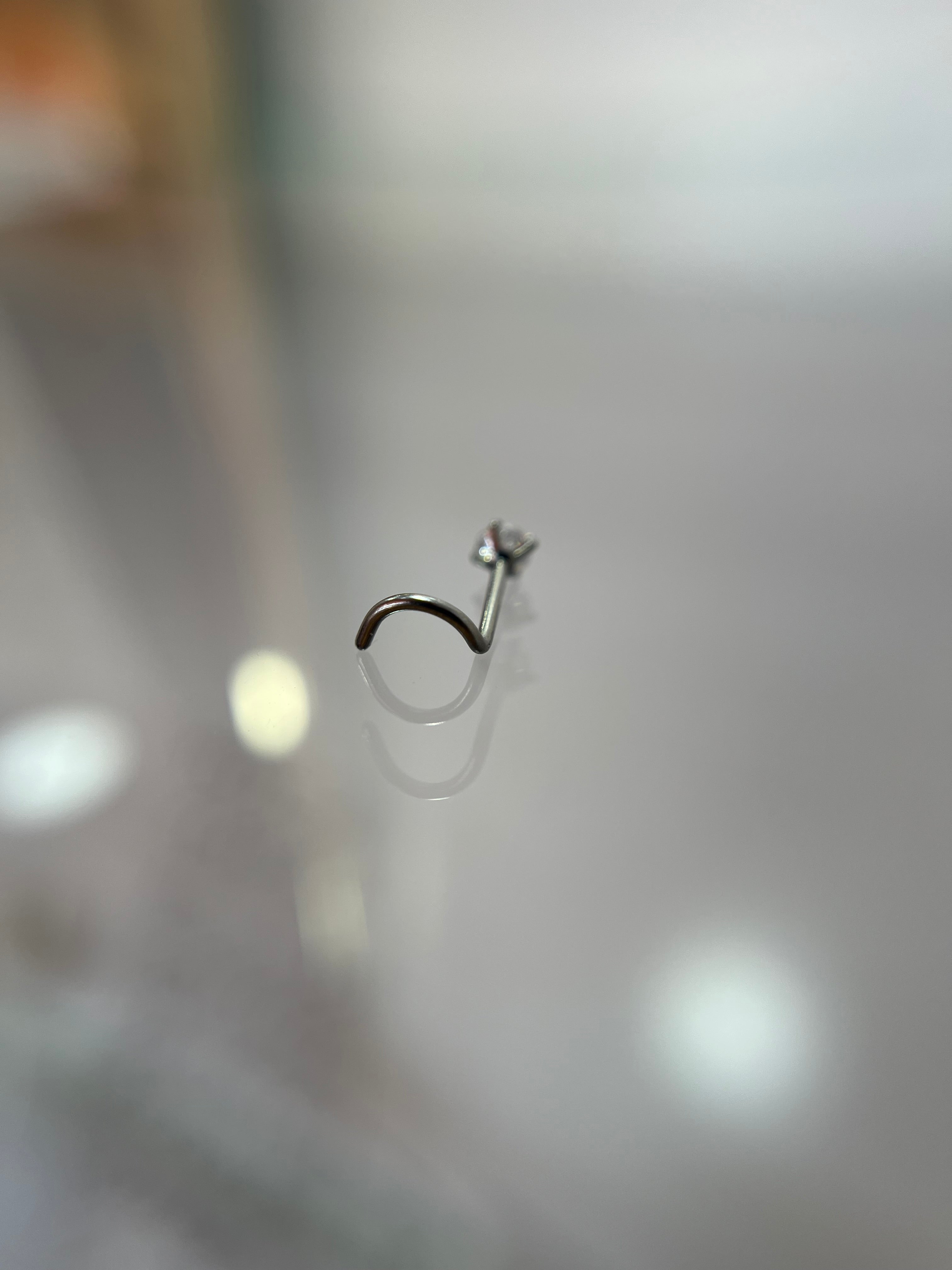 Piercings Nostril brillo