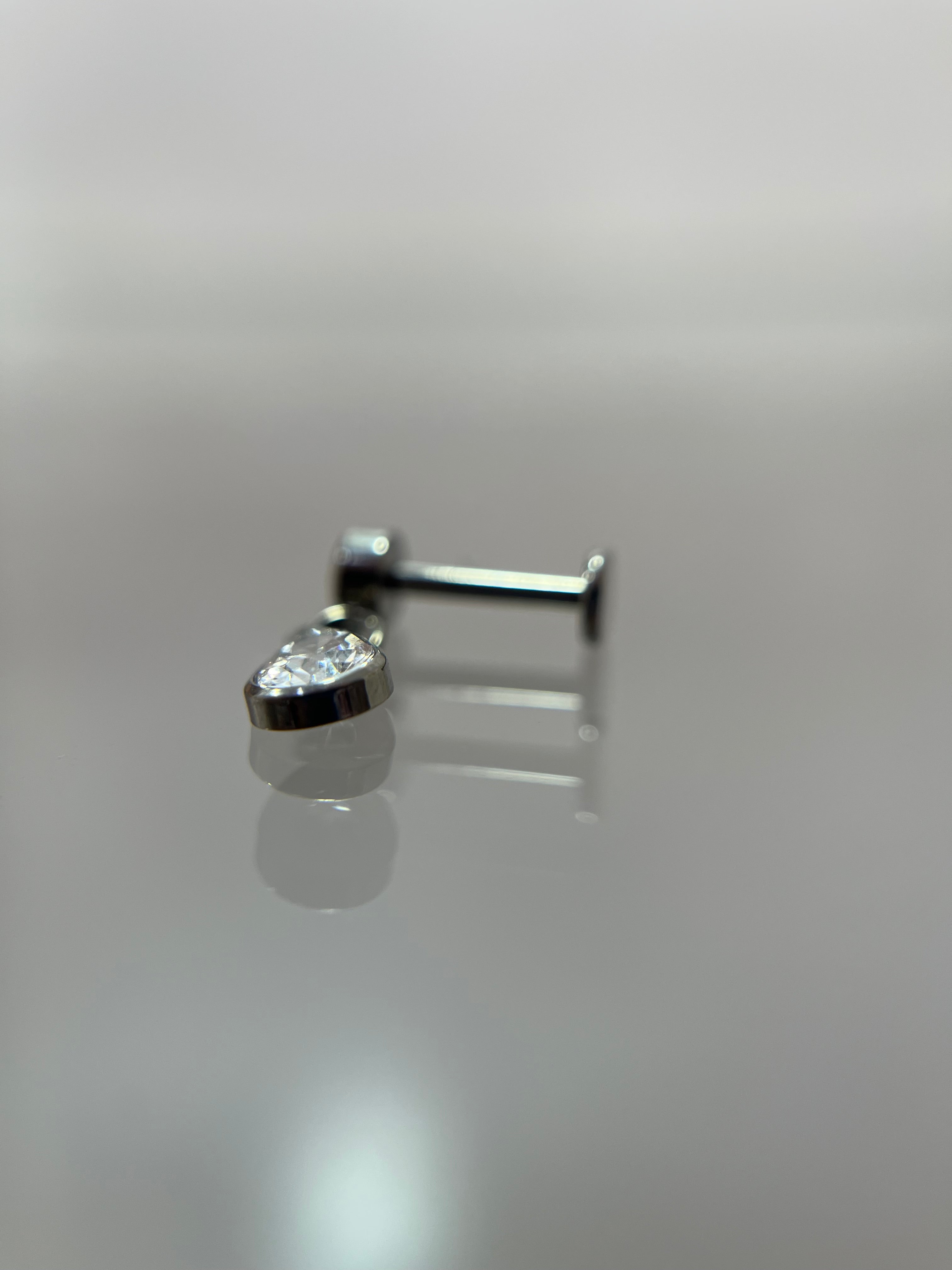 Piercings de colgante (cierre plano)