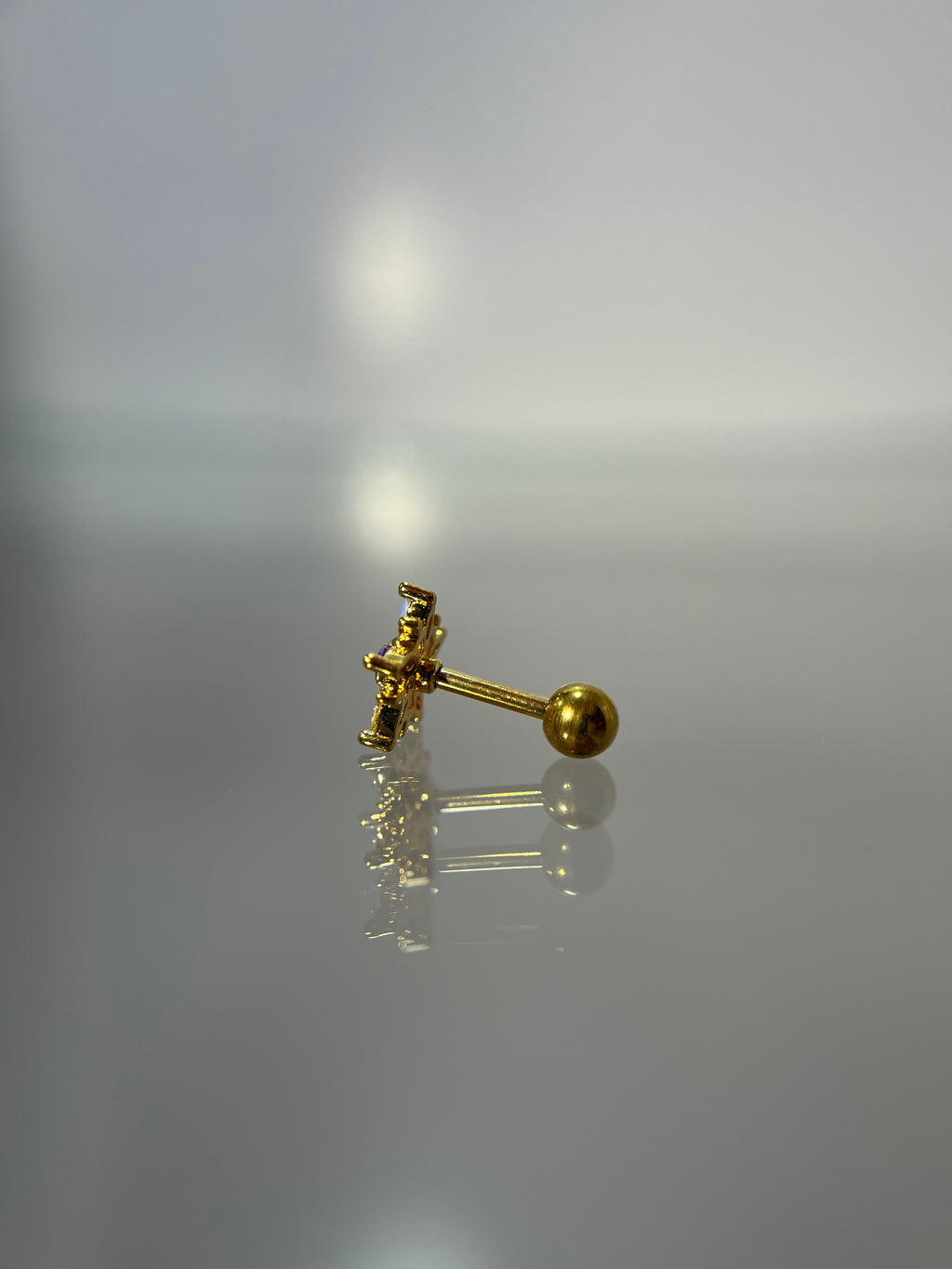 Piercings estrella (cierre esfera)