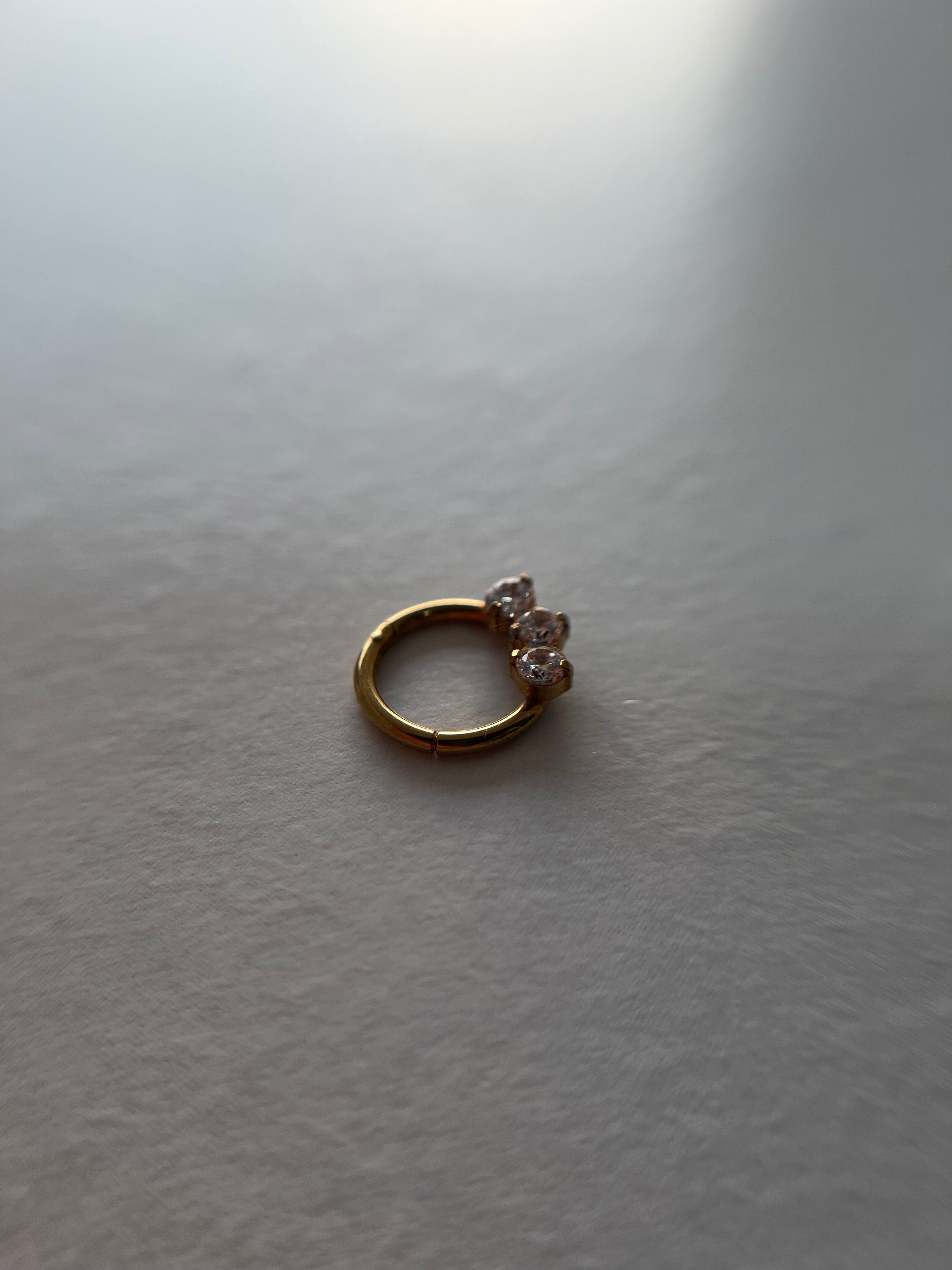 Piercings diamantes