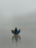 Piercing corona titanium dorado (cierre bolilla)