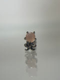 Piercing pulpo acero plateado (cierre bolilla)
