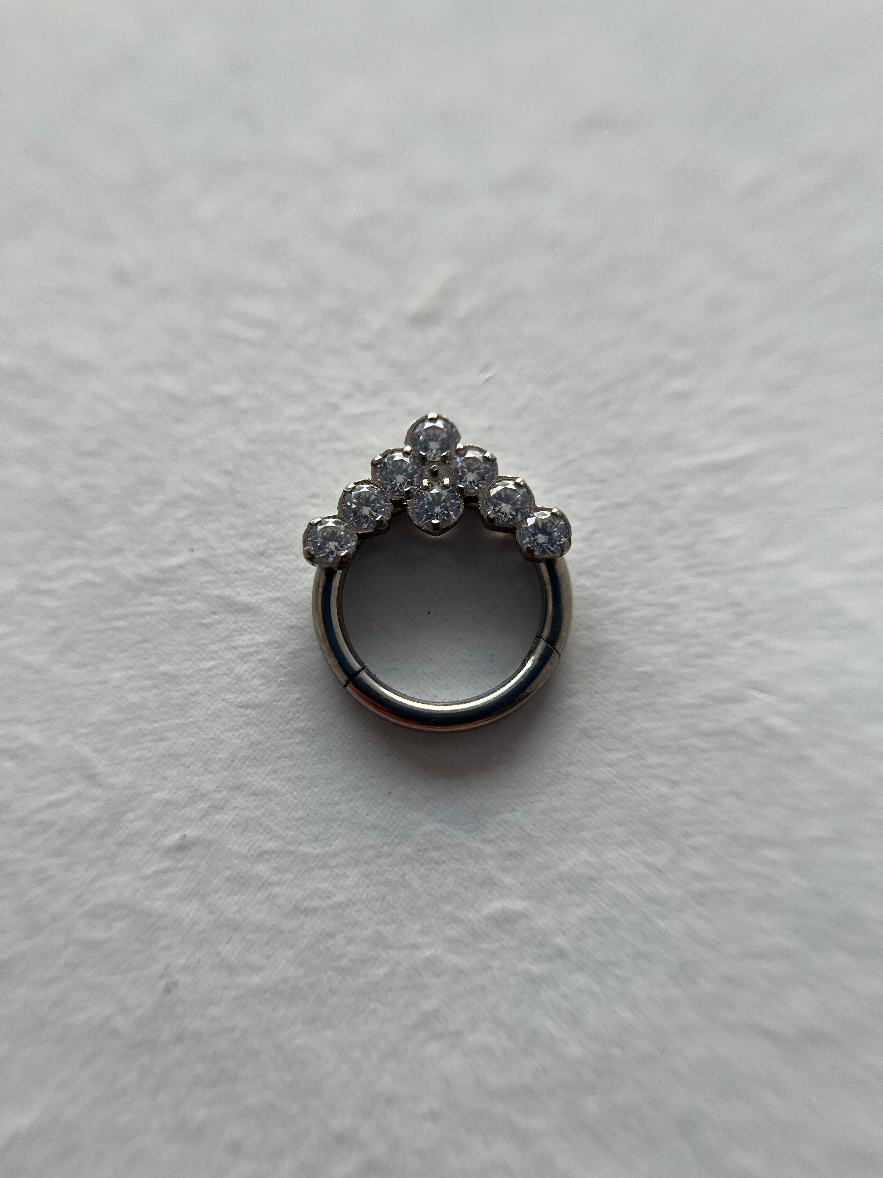 Piercings diamantes