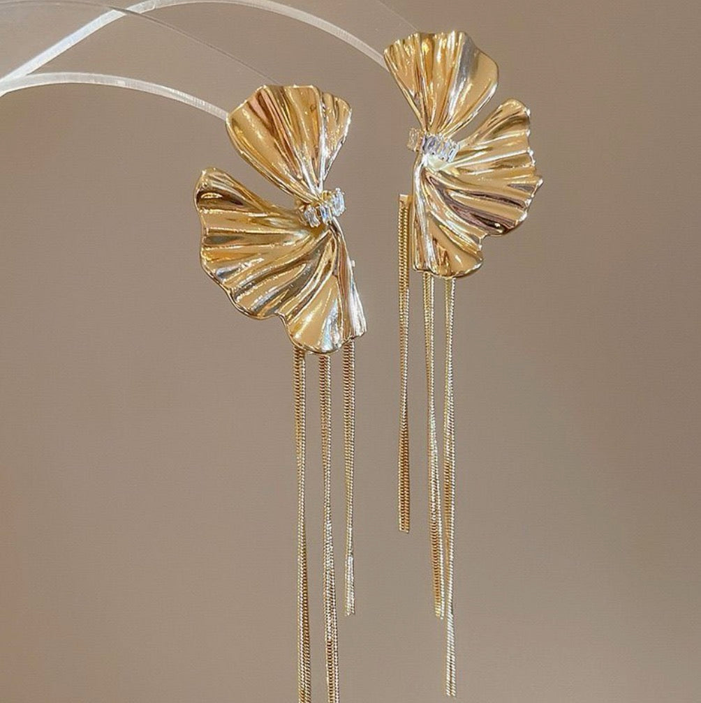 Media flor con caída