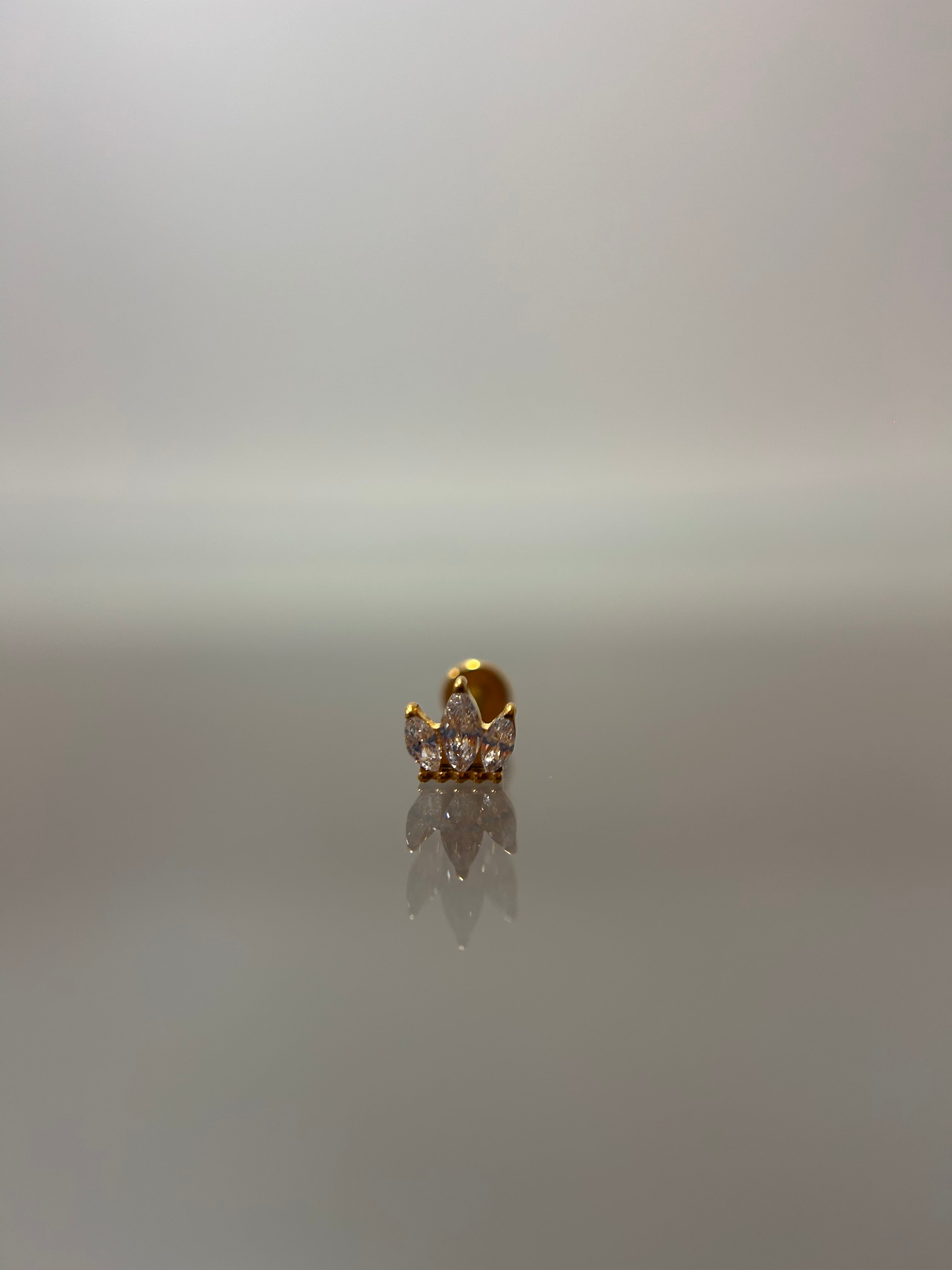 Piercings tiara (cierre plano)