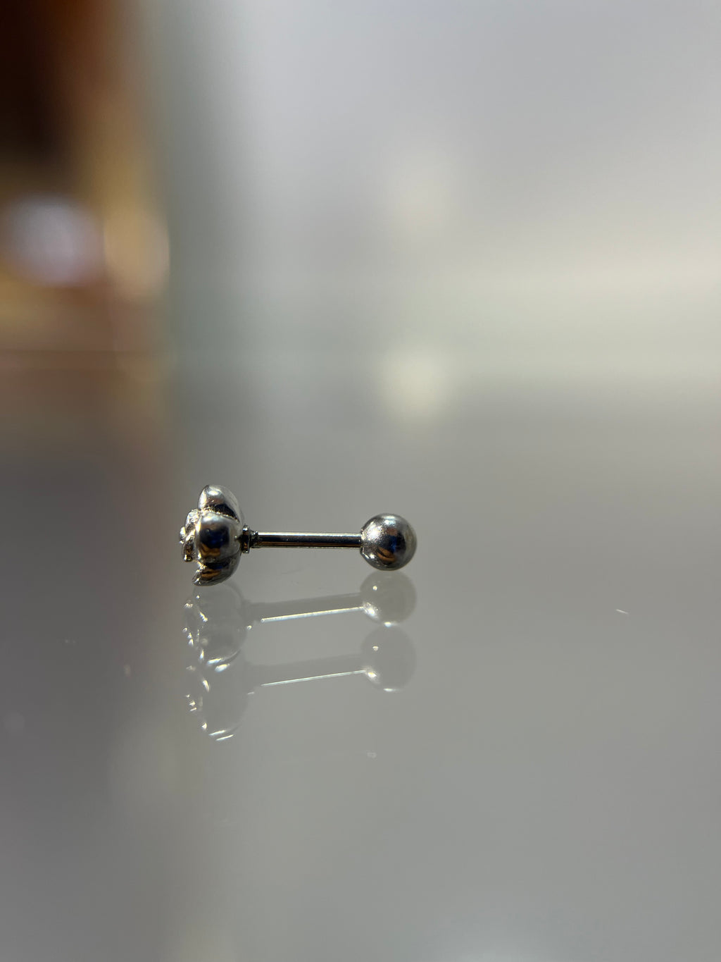 Piercings rosa (cierre esfera)