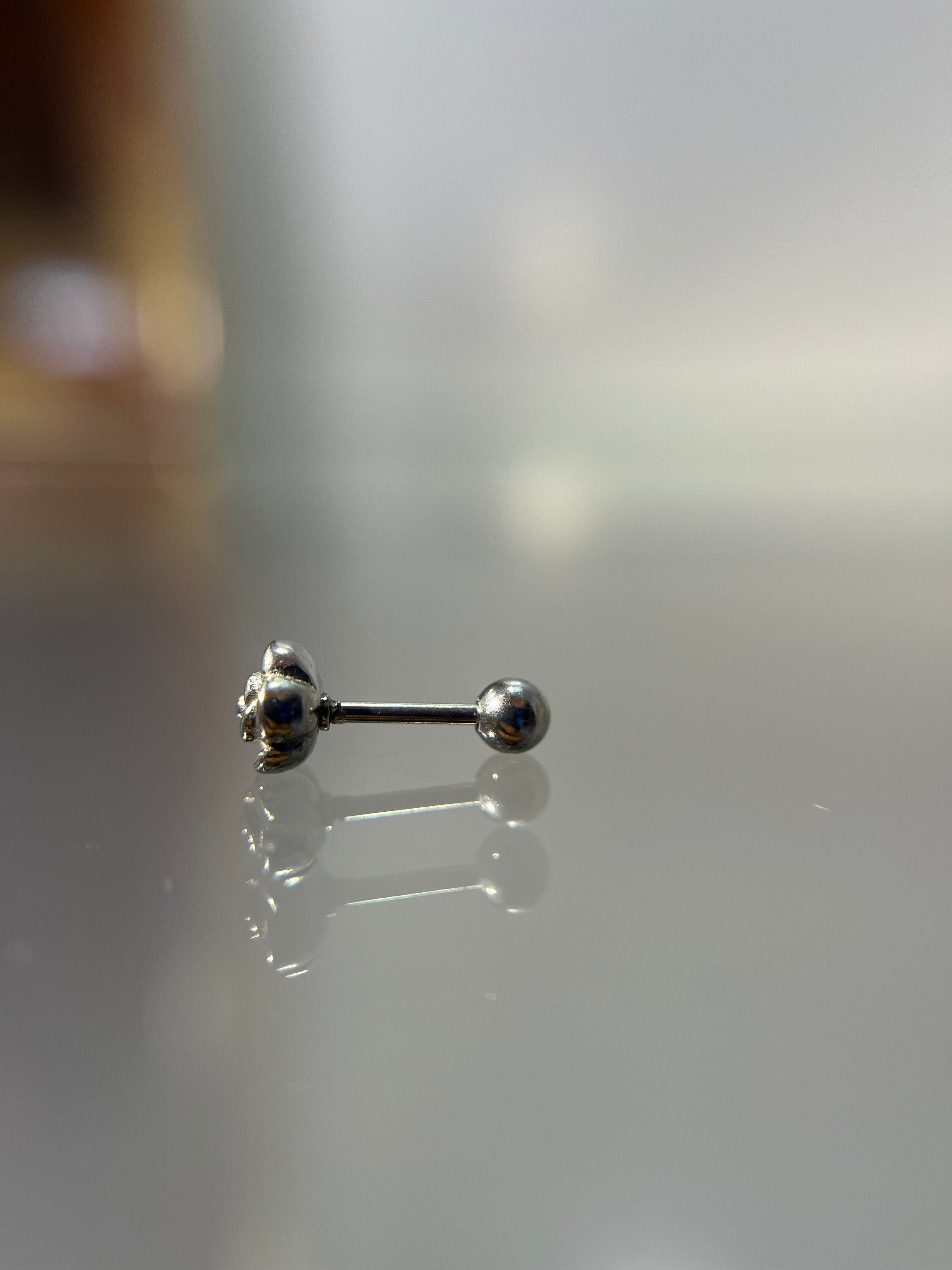 Piercings rosa (cierre esfera)