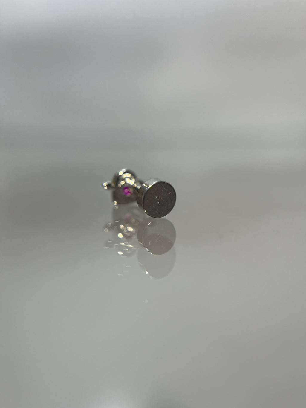 Piercings corazón (cierre plano)