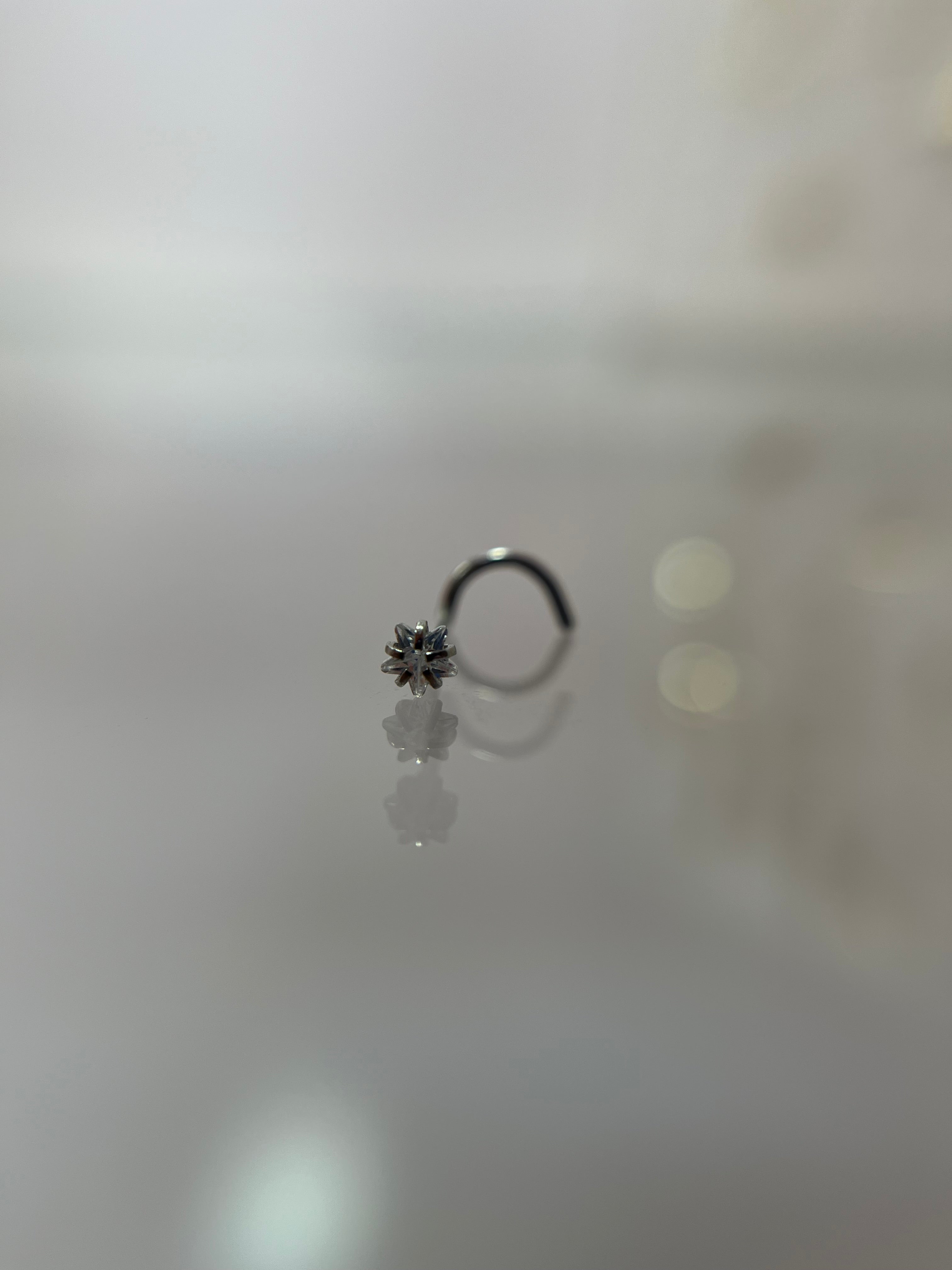 Piercings Nostril diamante estrella