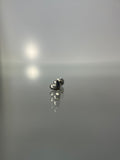 Piercings mini corazón (cierre plano)