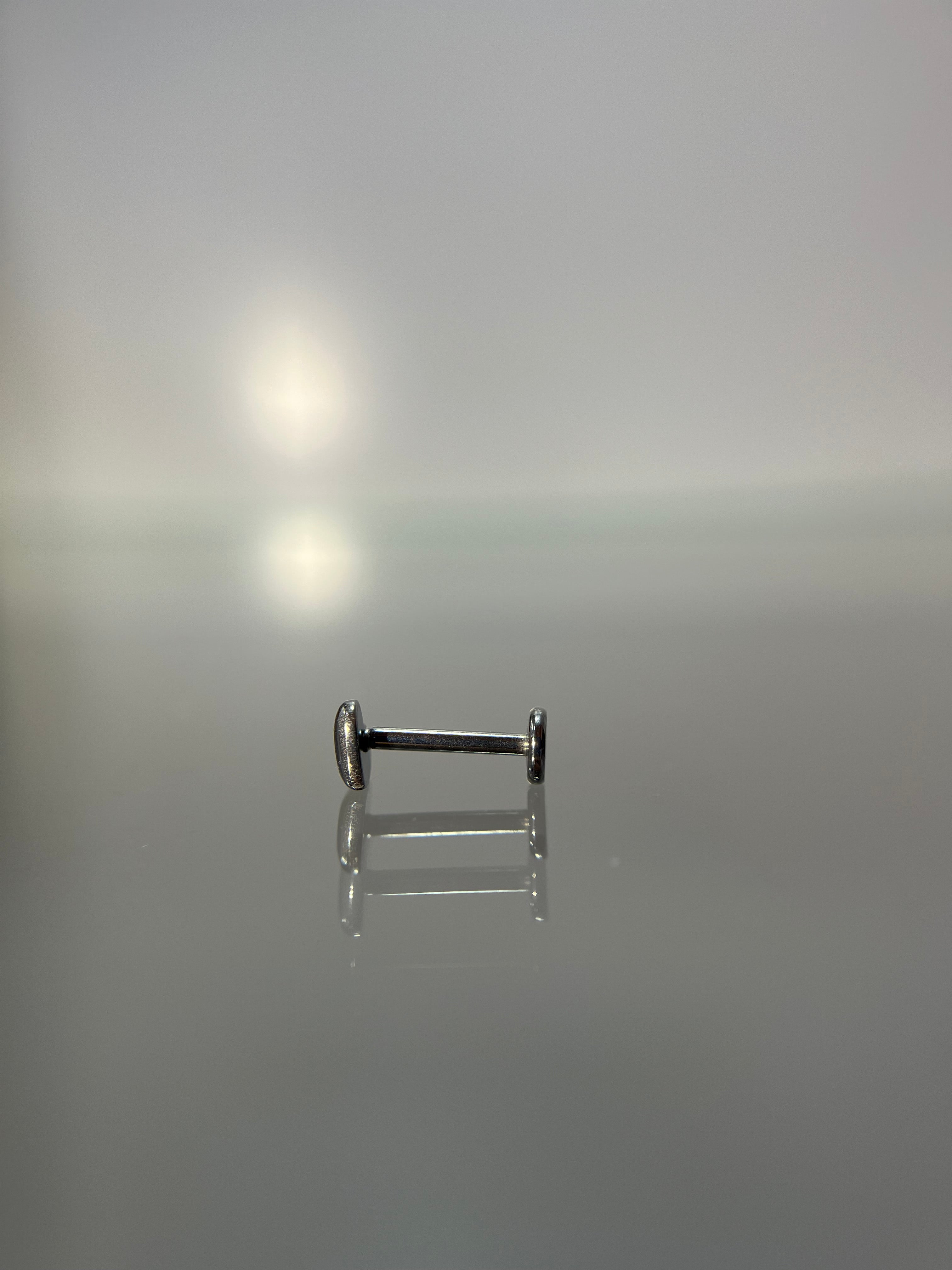 Piercings mini corazón (cierre plano)