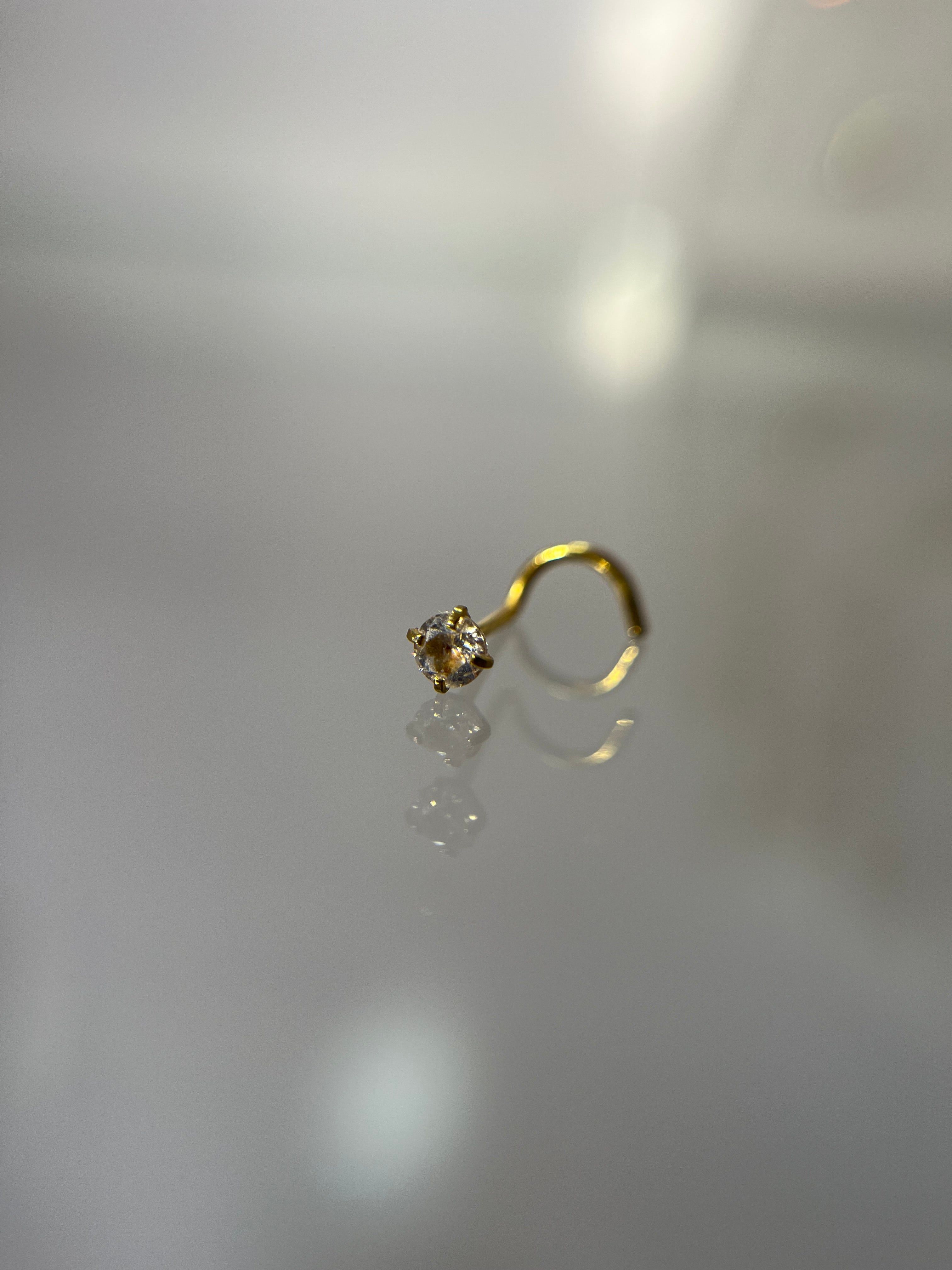Piercings Nostril diamante