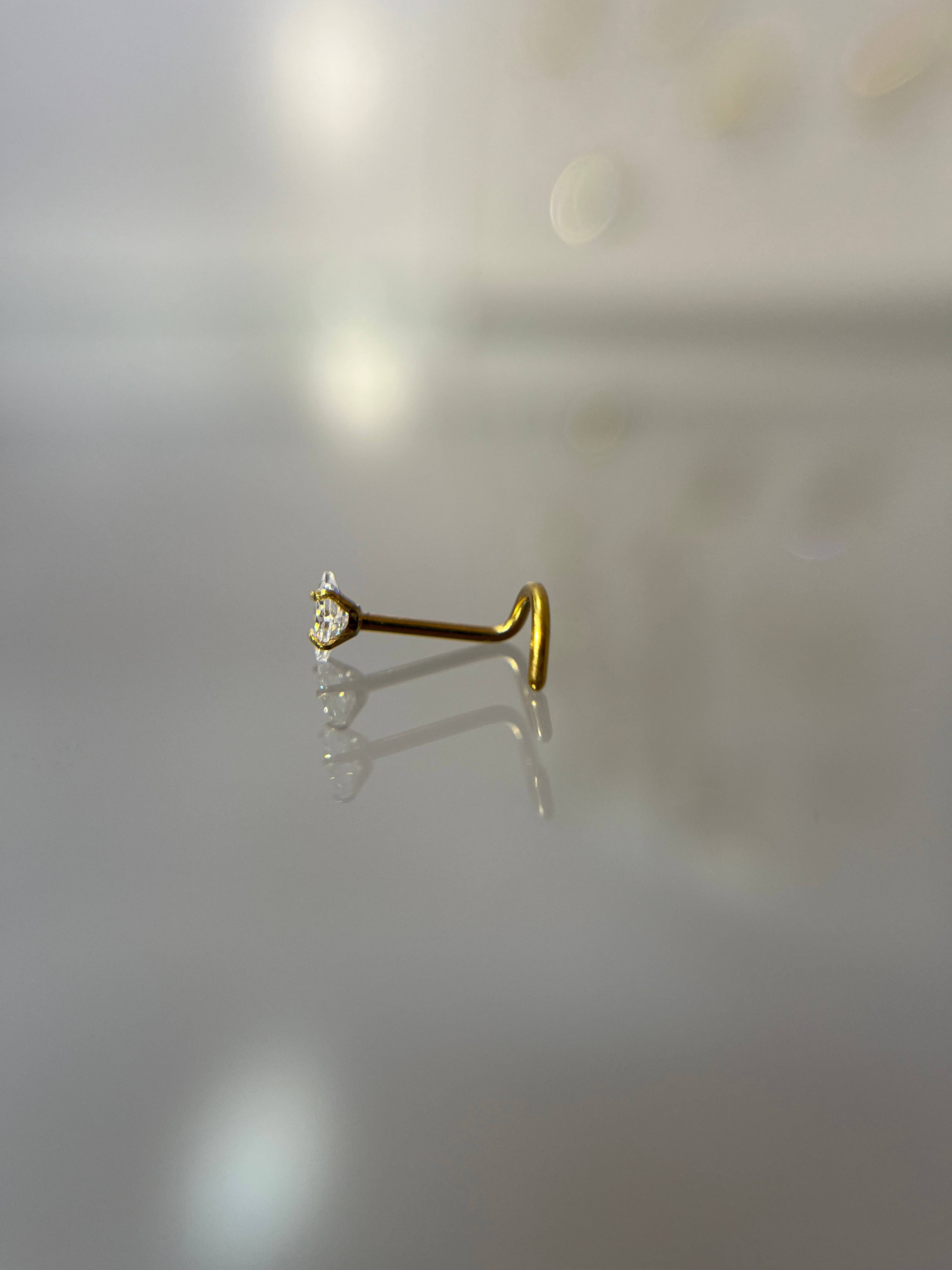 Piercings Nostril diamante