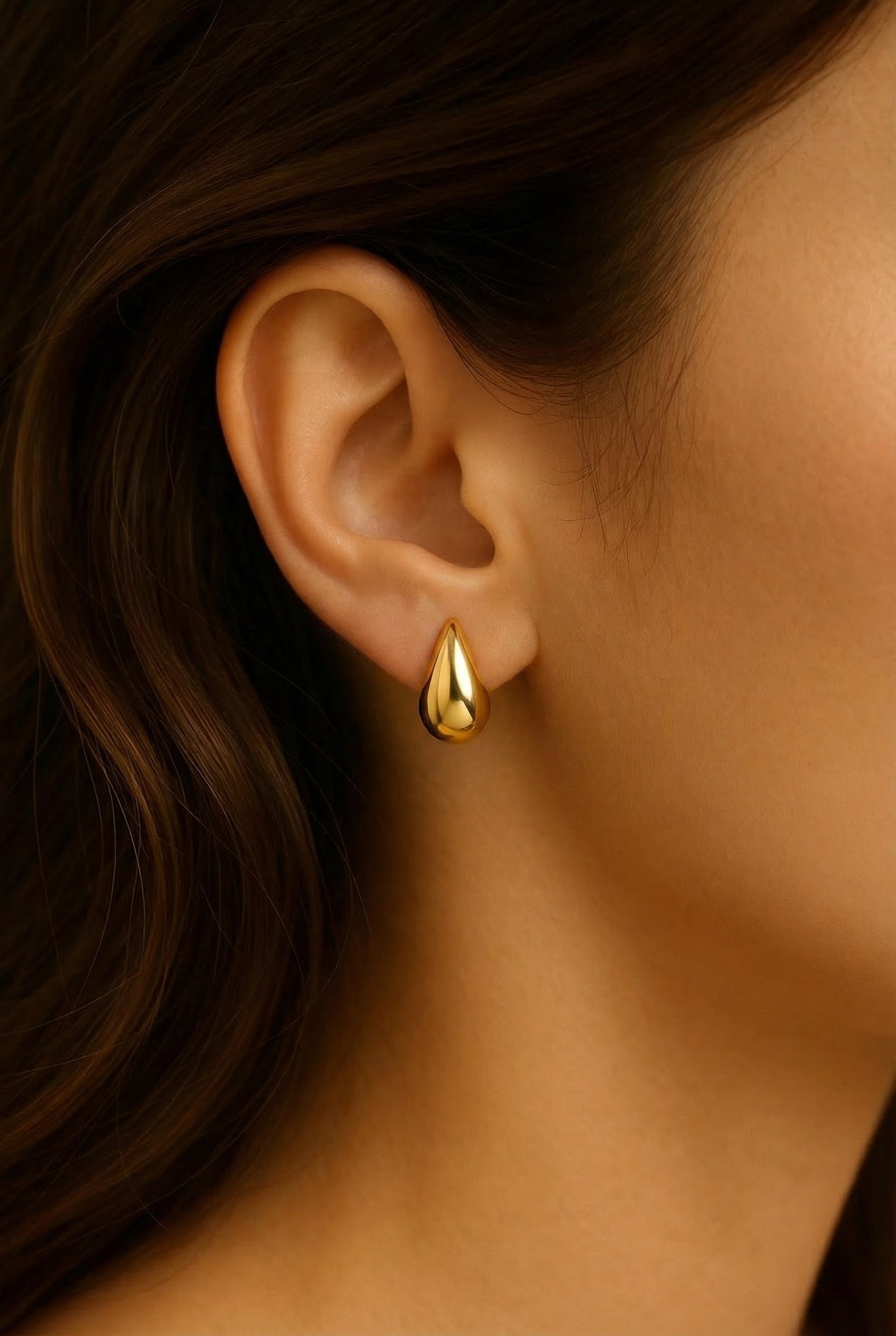 Aretes Chunky de gota