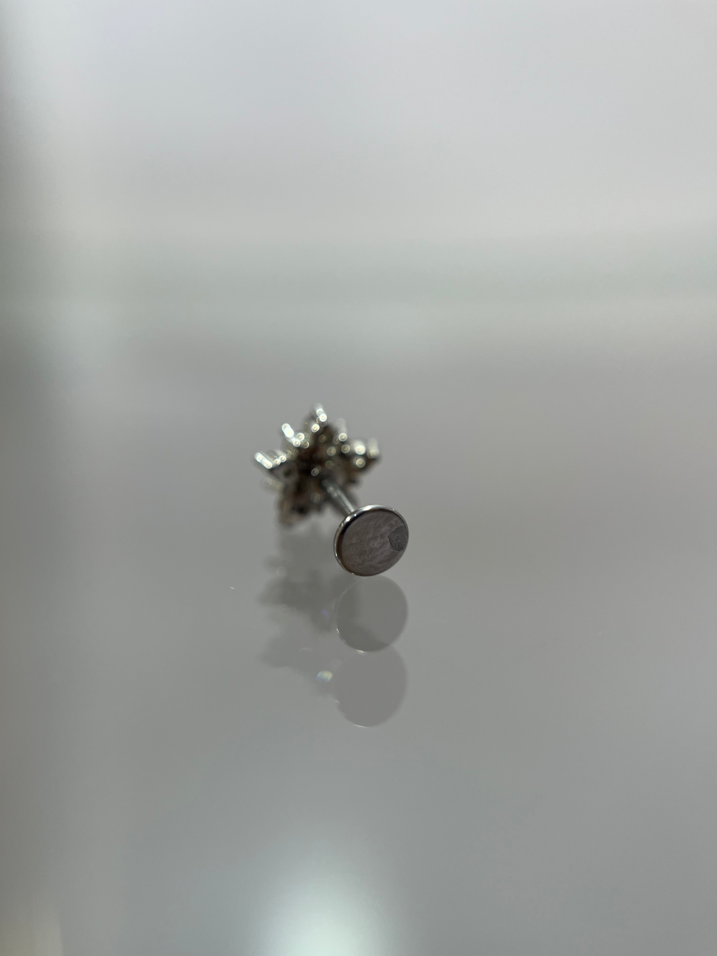Piercings floral (cierre plano)
