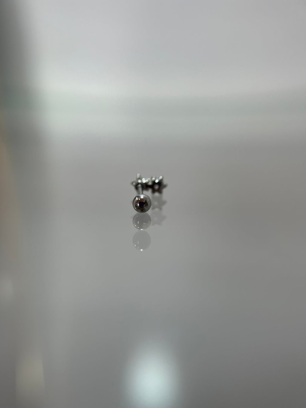Piercings estrella (cierre esfera)