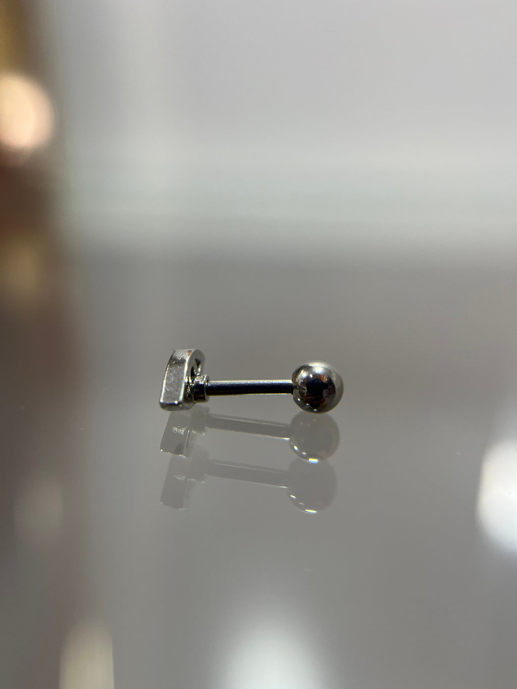 Piercings stud (cierre esfera)