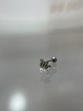 Piercings serpiente pequeña (cierre esfera)