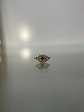 Piercings ojo turco diamante (cierre plano)