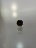 Piercings brillo negro (cierre esfera)